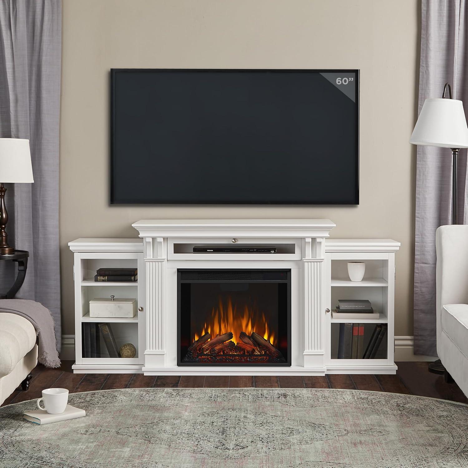 Calie 67'' TV Stand with Fireplace