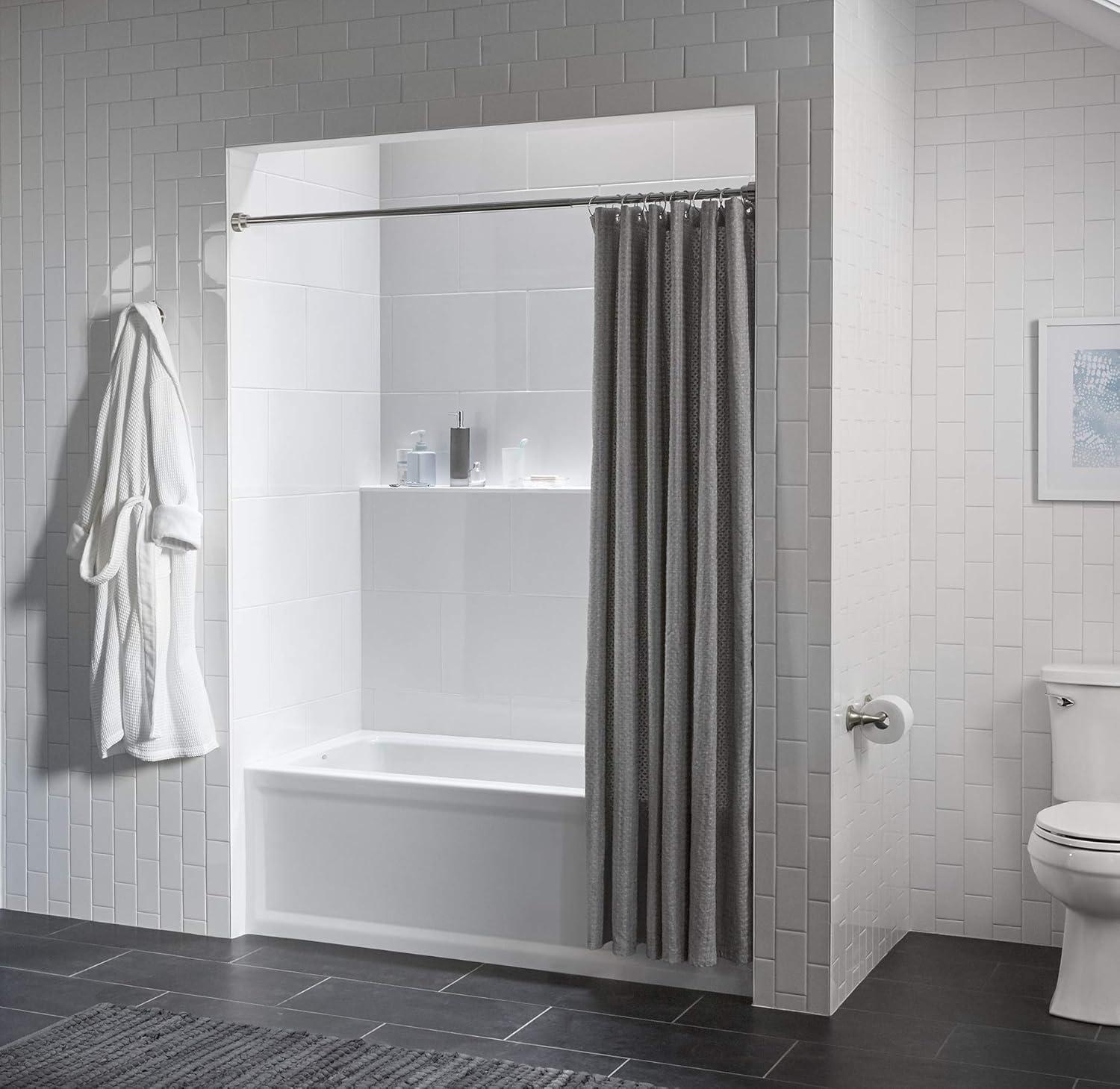 Archer® 66" x 32" Acrylic Alcove Soaking with Comfort Depth