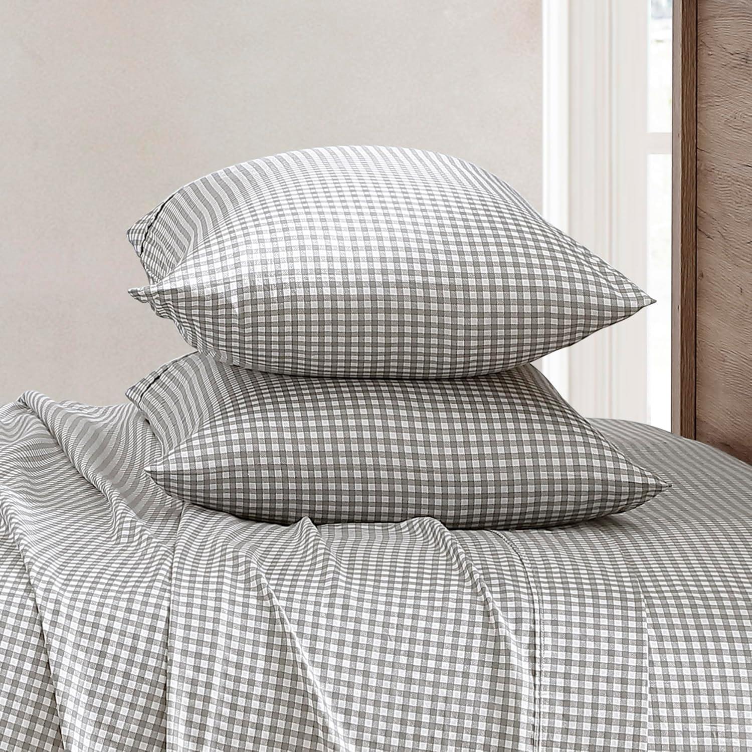 Brielle Home Printed Cotton Sateen Sheets Collection