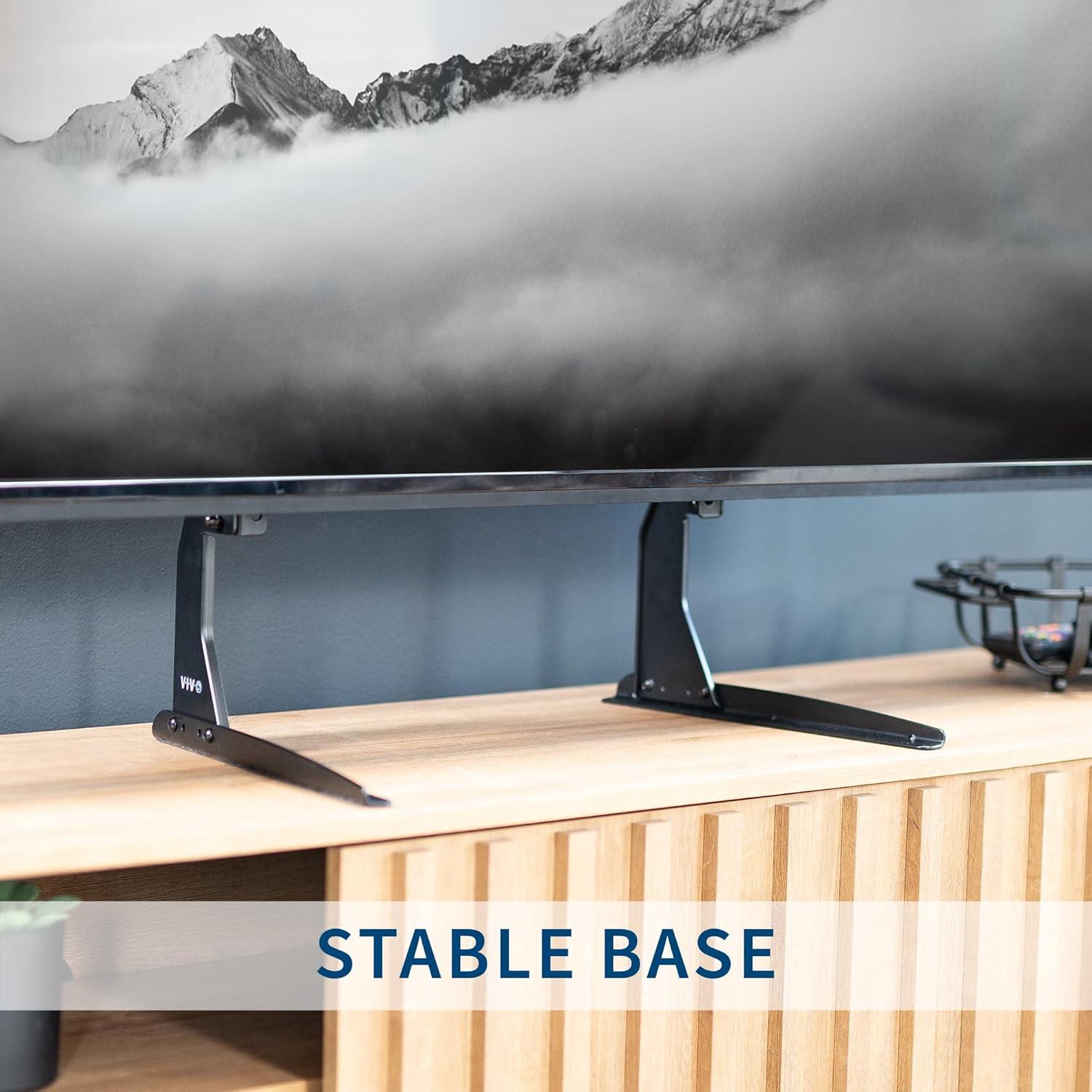 VIVO Table Top Stand for 22" to 65" TVs (STAND-TV00Y)