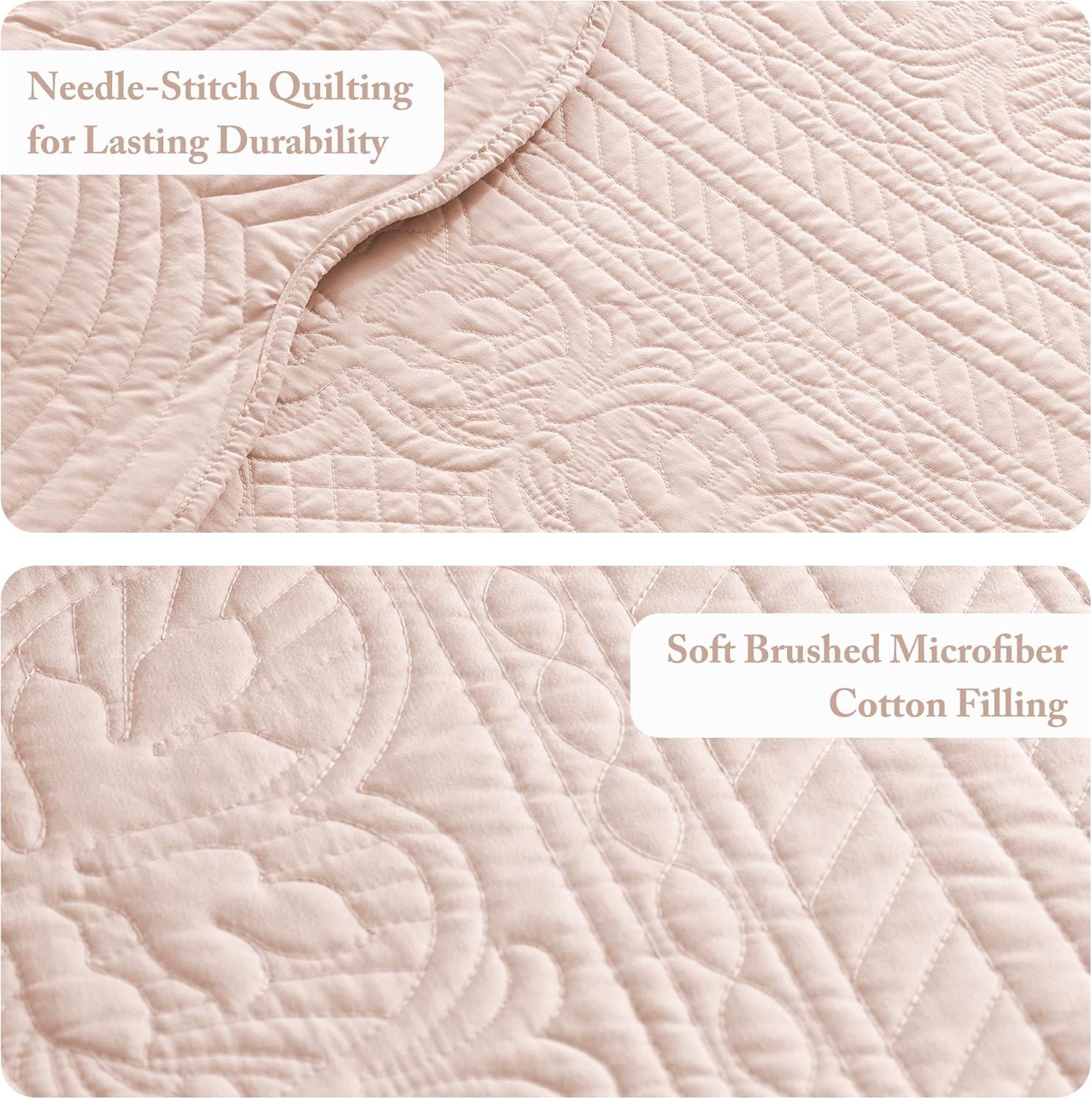 Tuscany Scalloped Edge Quilt Set