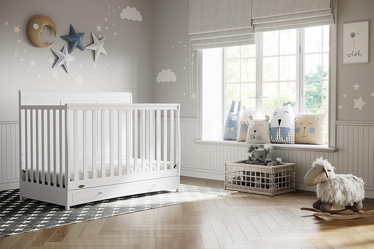 Graco Asheville 4-in-1 Convertible Crib with Storage