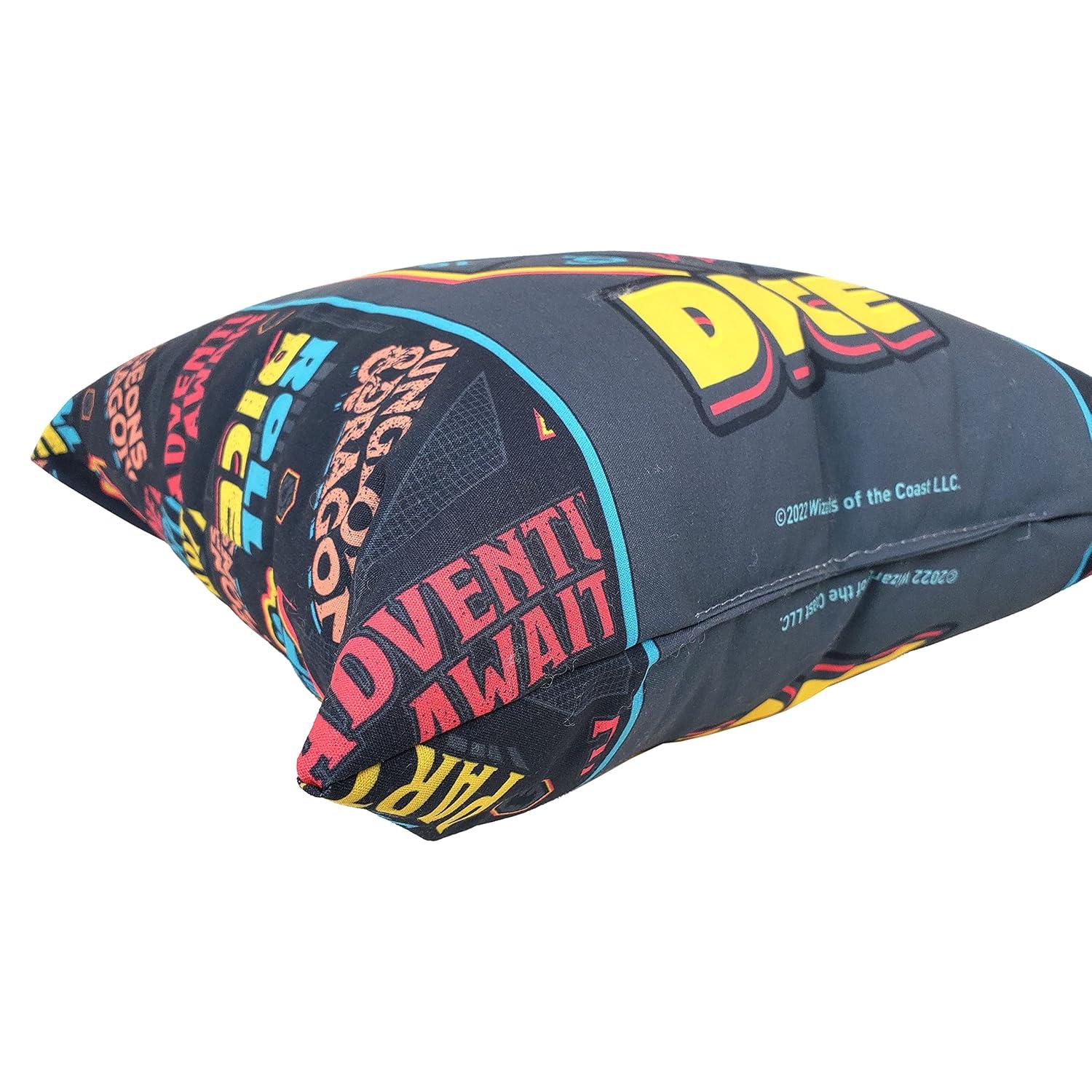 Northwest Dungeons & Dragons Pillow, 18" x 18", Roll The Dice