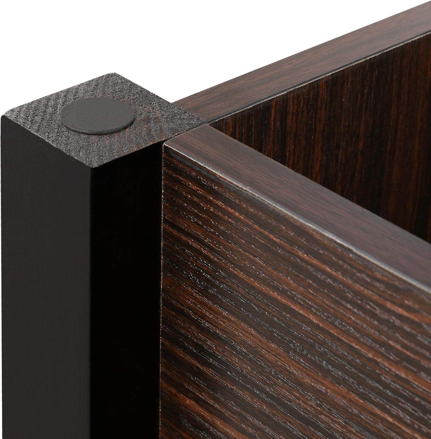 Yaheetech Wood Lift Top Coffee Table with Hidden Storage and Shelf, Espresso Coffee Tea Table with Lift Top, Home Living Room Furniture