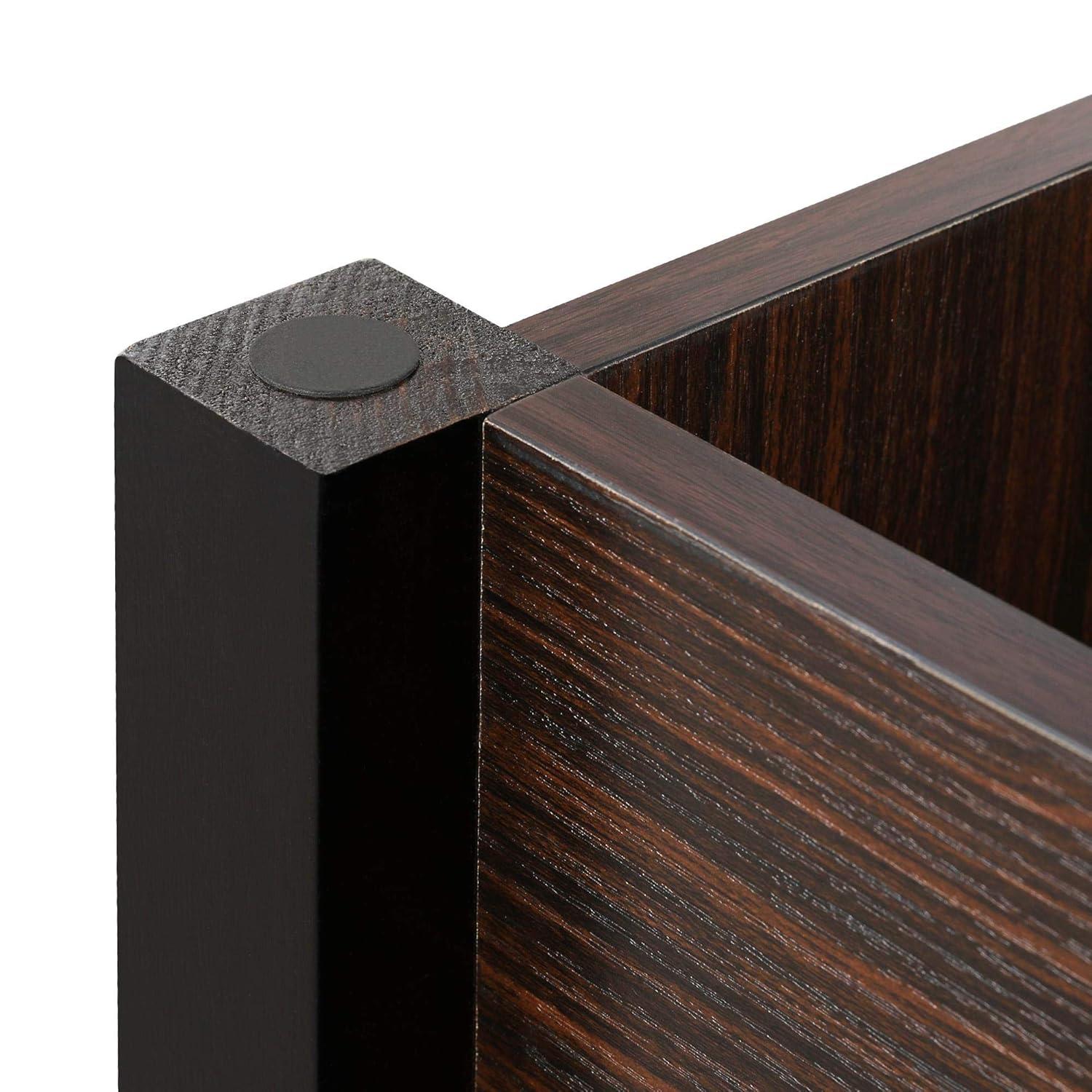 Lift Top Coffee Table with Storage Hidden Compartment & Shelf, Adjustable Height Pop-Up Center Table for Home, Living Room, Reception, Dark Brown, 41.1in L