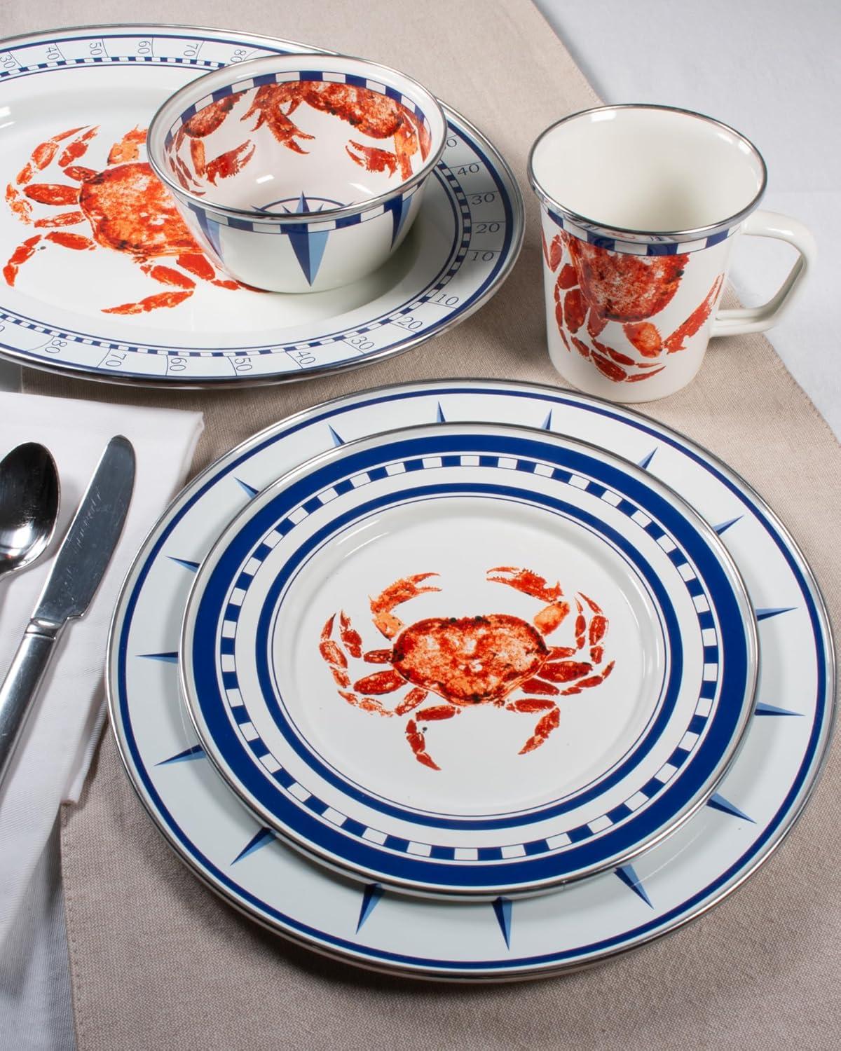 Crab House Oval Platter