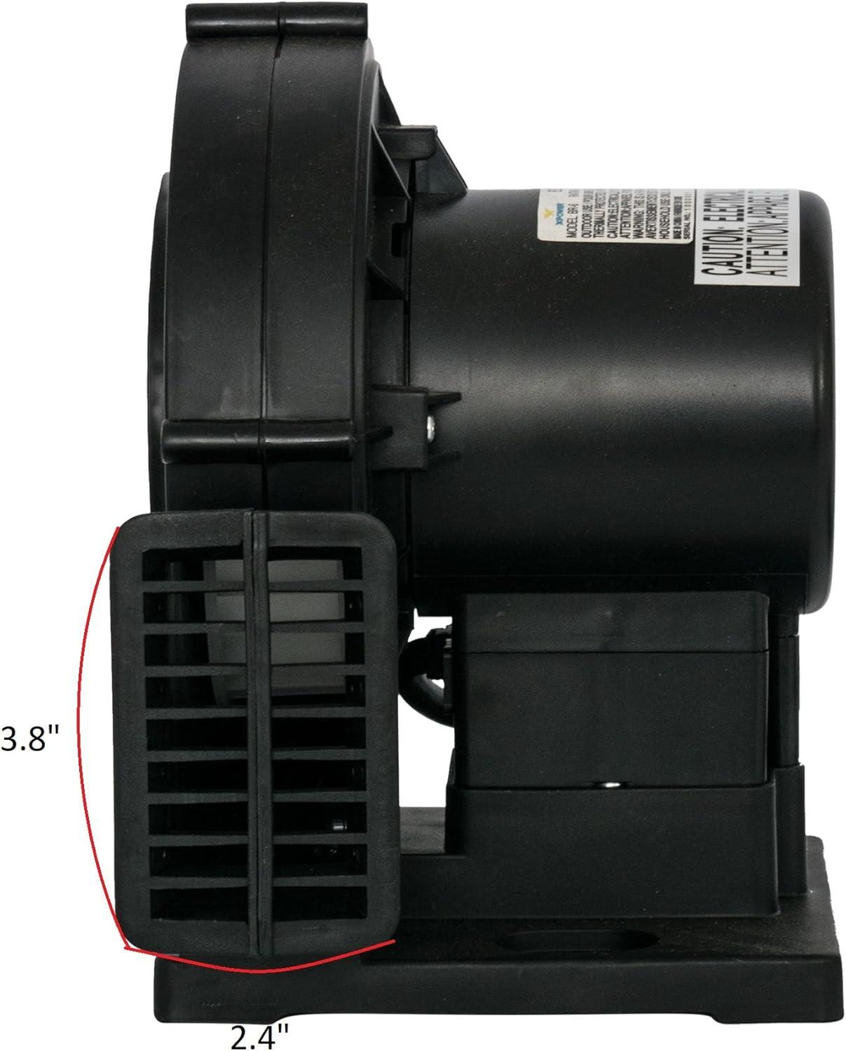 Xpower BR-6 Indoor Outdoor Inflatable Blower Fan Pump Replacement for Halloween Christmas Holiday Party Decoration Air Pumps