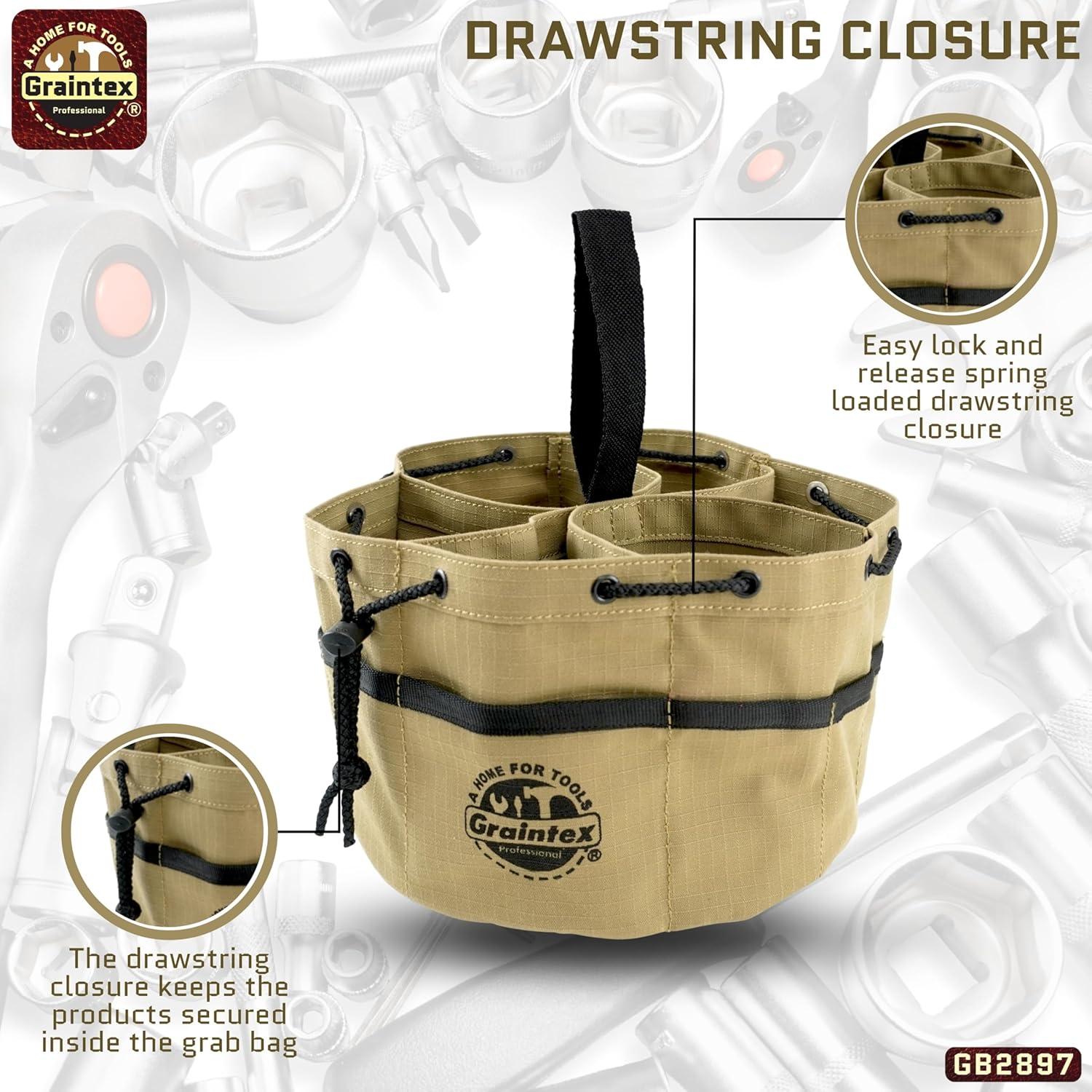 Graintex 10" Canvas Grab Bag