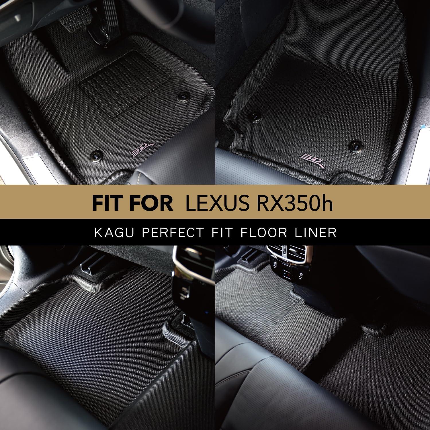 Black All-Weather Custom Fit Cargo Mat for Lexus RX