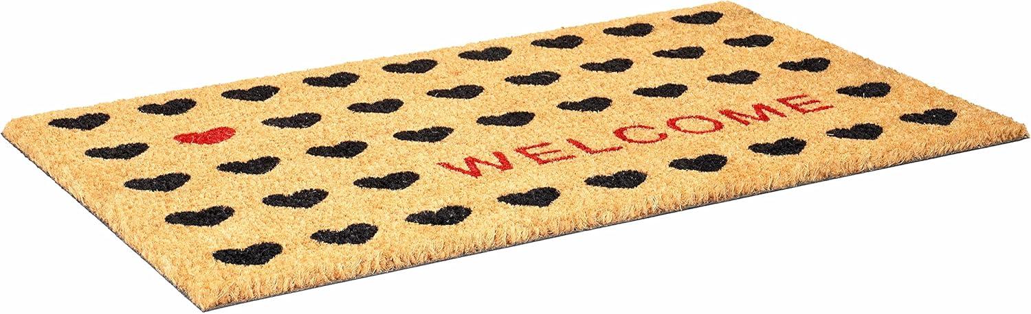 Eco-Friendly Coir Rectangular Welcome Outdoor Doormat