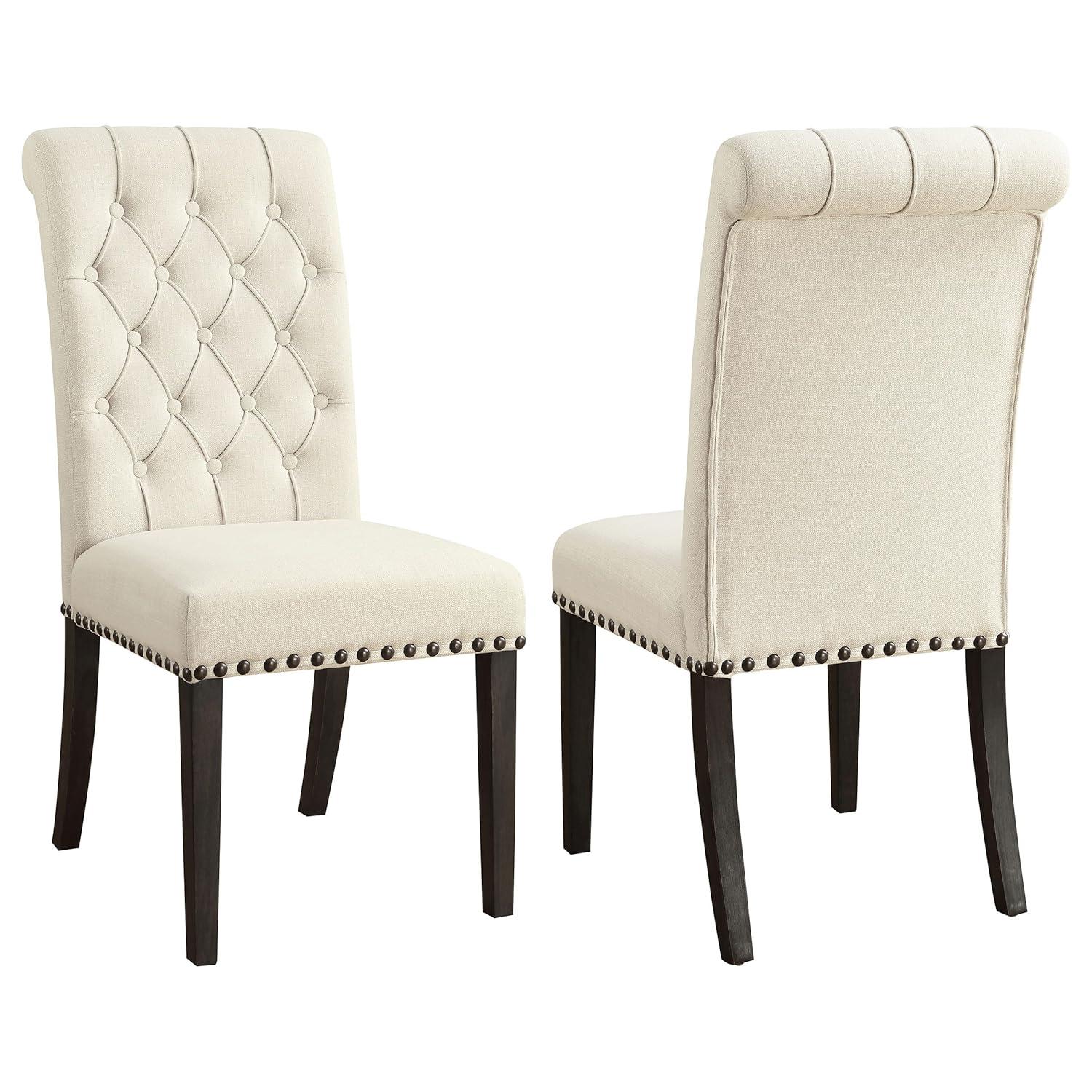 Andrew Home Studio Carolina 19.25'' H Tufted Upholstered Side Chair (Set of 2)