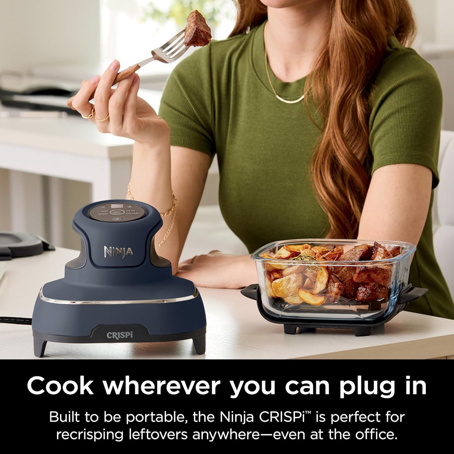 Ninja Ninja Crispi 4-in-1 Portable Glass Air Fryer Cooking System