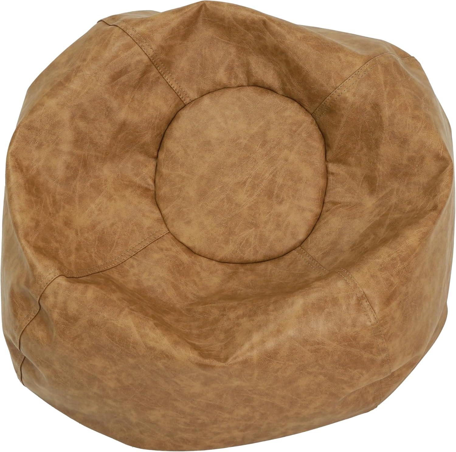 Factory Direct Partners Standard Faux Leather Classic Bean Bag