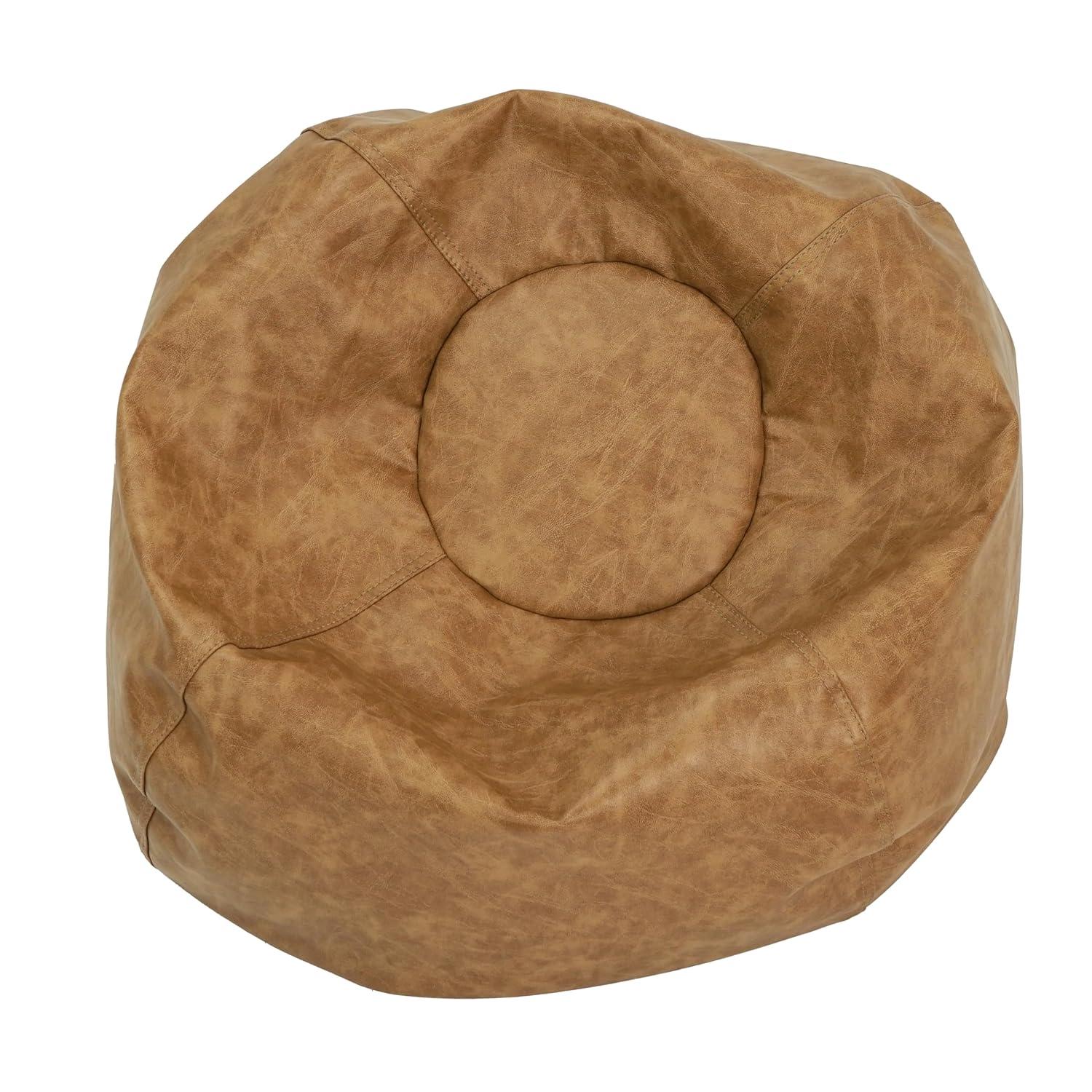 Factory Direct Partners Standard Faux Leather Classic Bean Bag