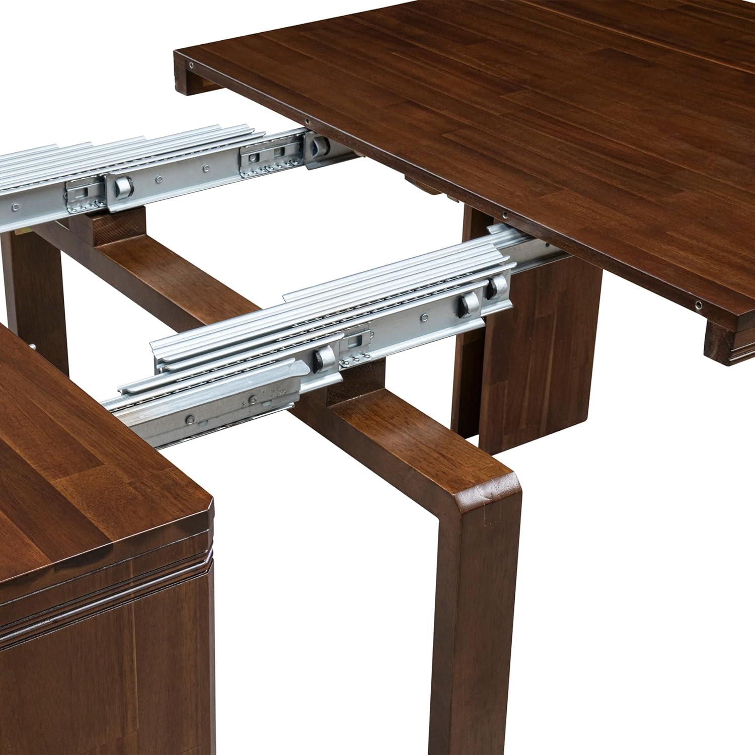 Luxe by East West Furniture Luxe Rectangular 120.3'' L x 39'' W