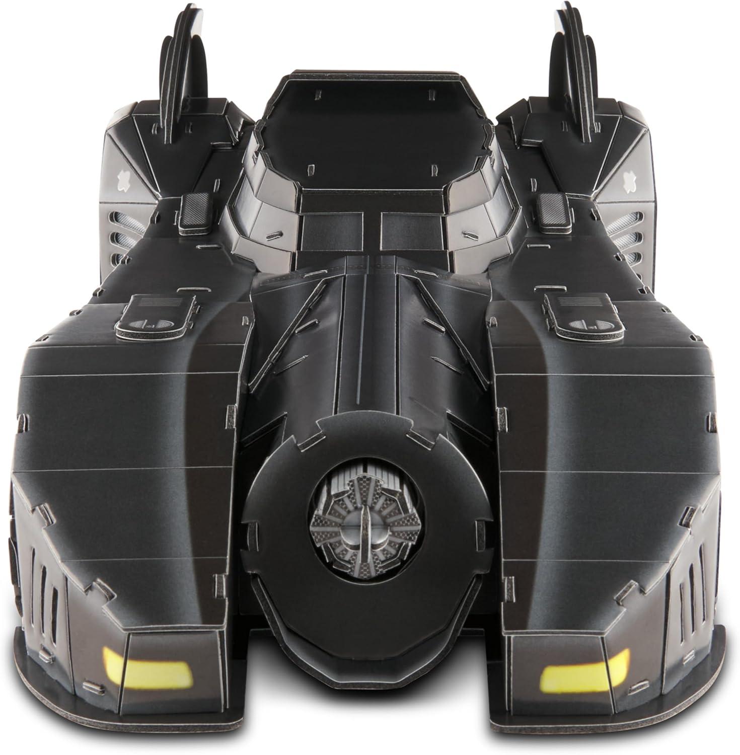 Retro Black Batmobile 3D Puzzle Model Kit with Stand