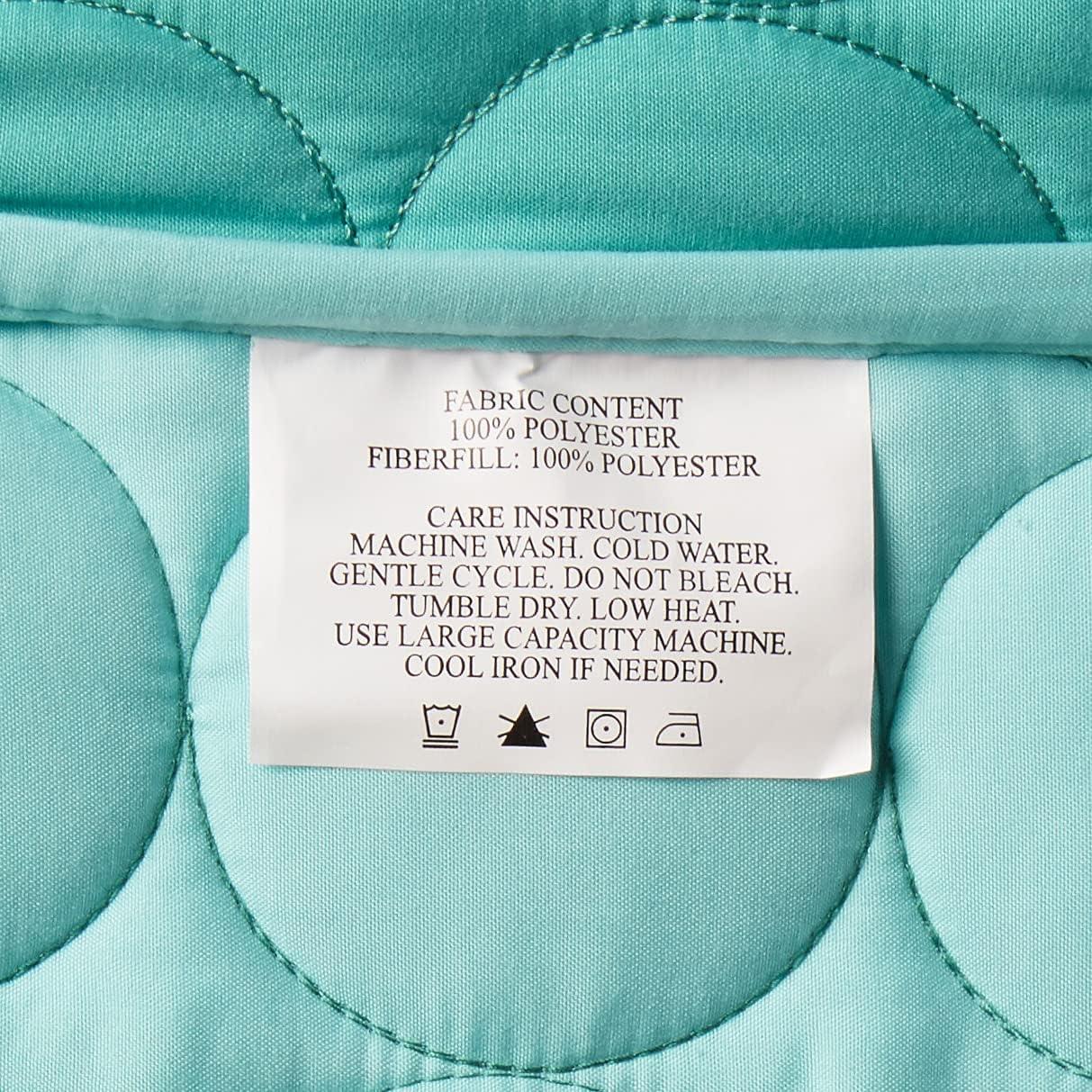 Denita Quilt Set Aqua - Urban Playground