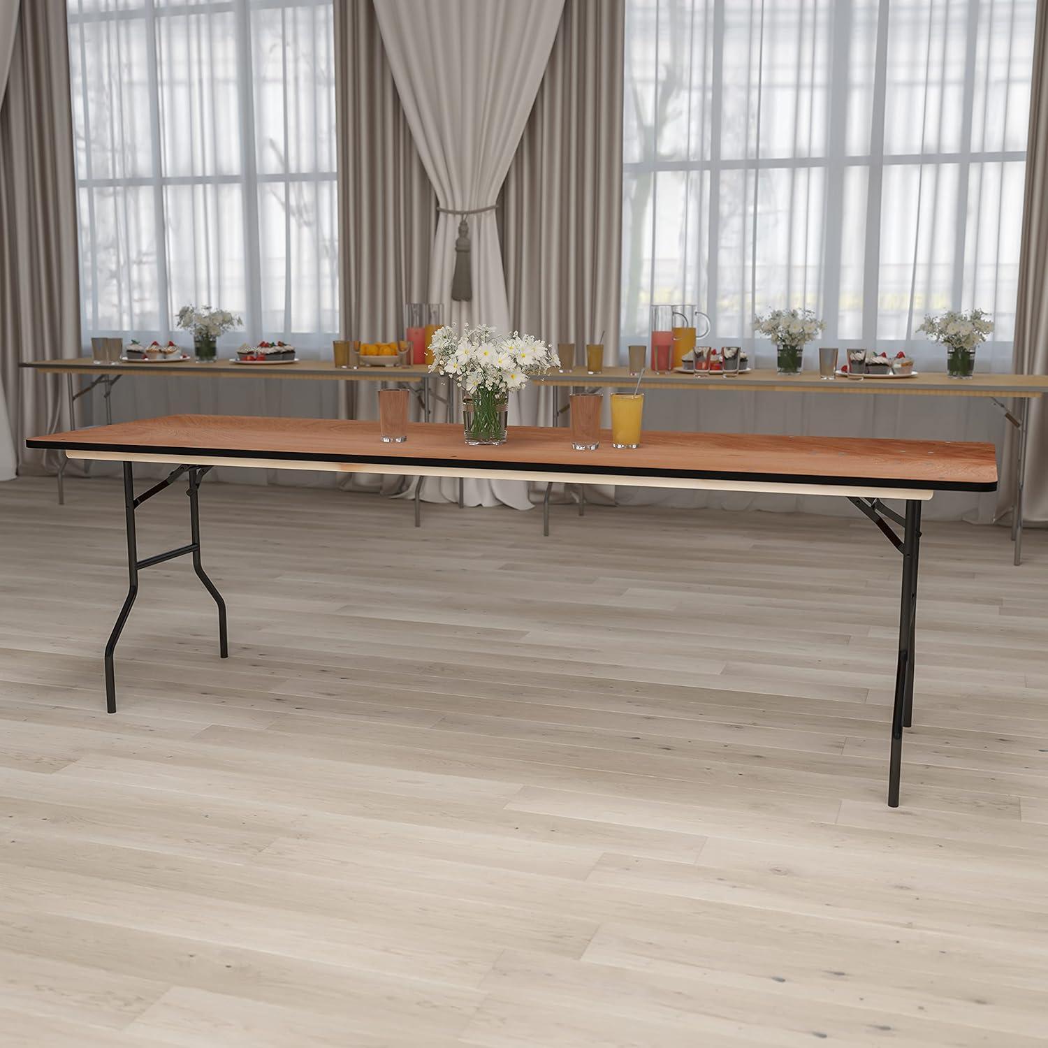 Flash Furniture Wofford Rectangular Wooden Folding Training and Event Table by Flash Furniture