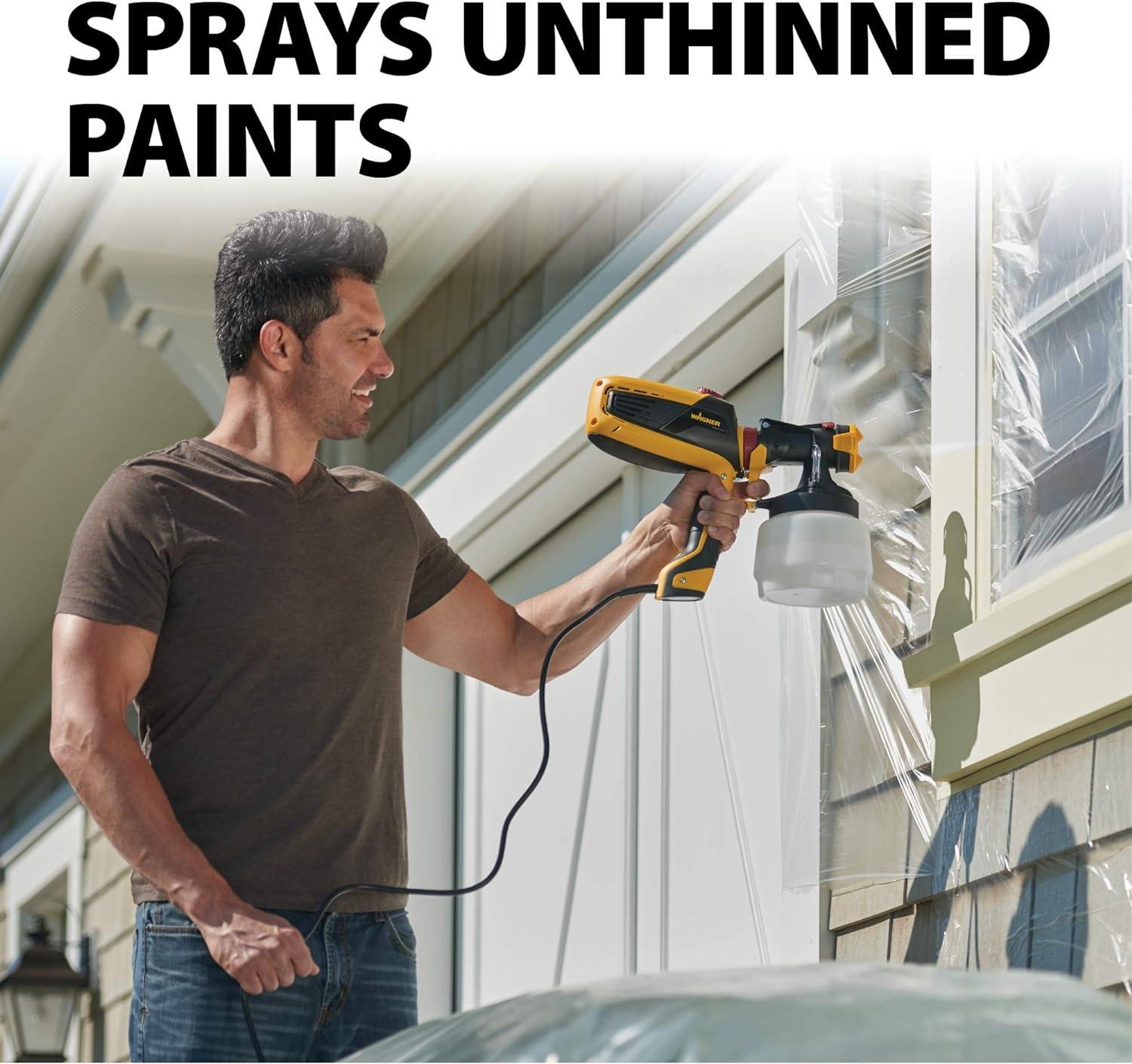 Wagner FLEXIO 590 Paint Sprayer for Indoor and Outdoor Projects