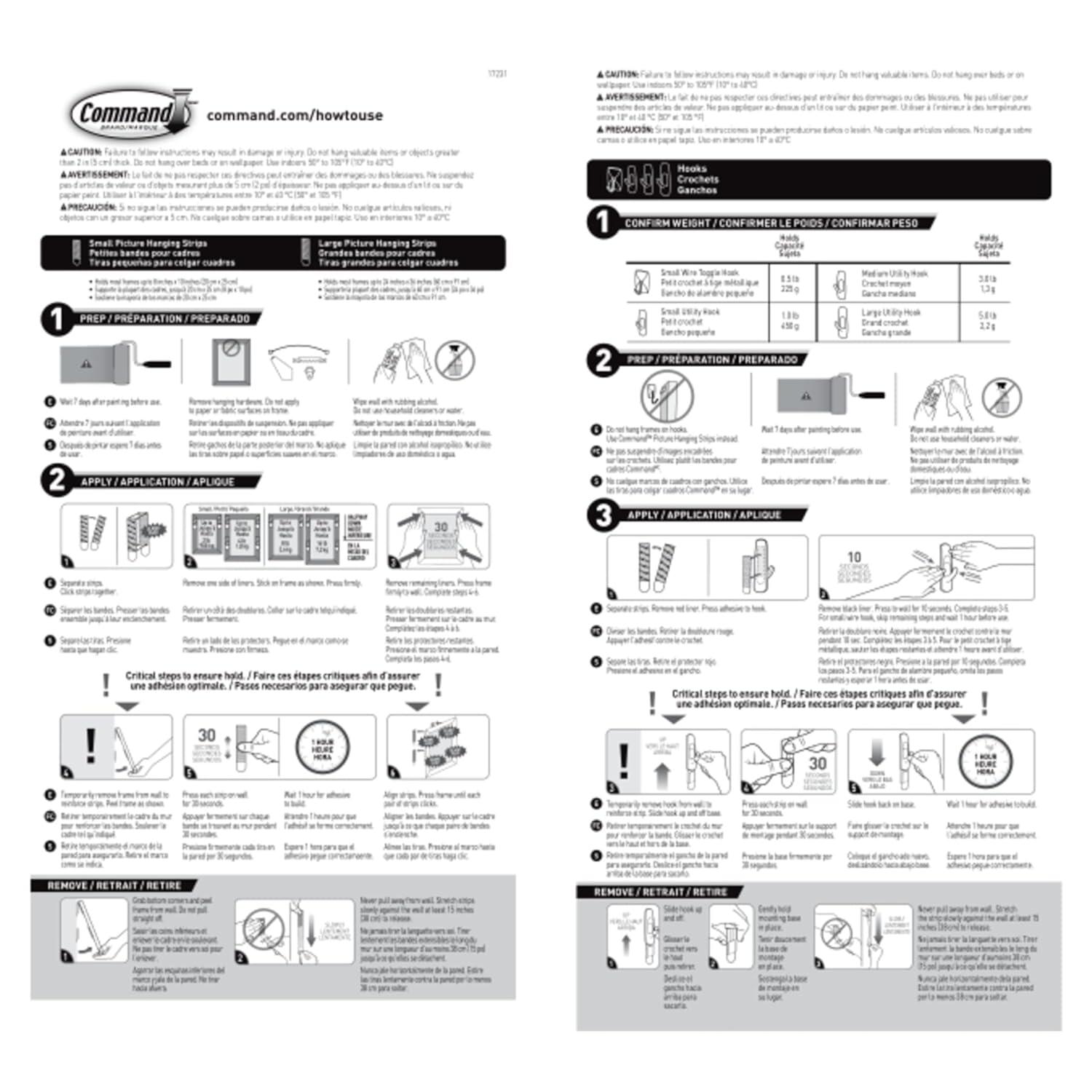 Command Command 16 Lb. Hook & Loop Fastener