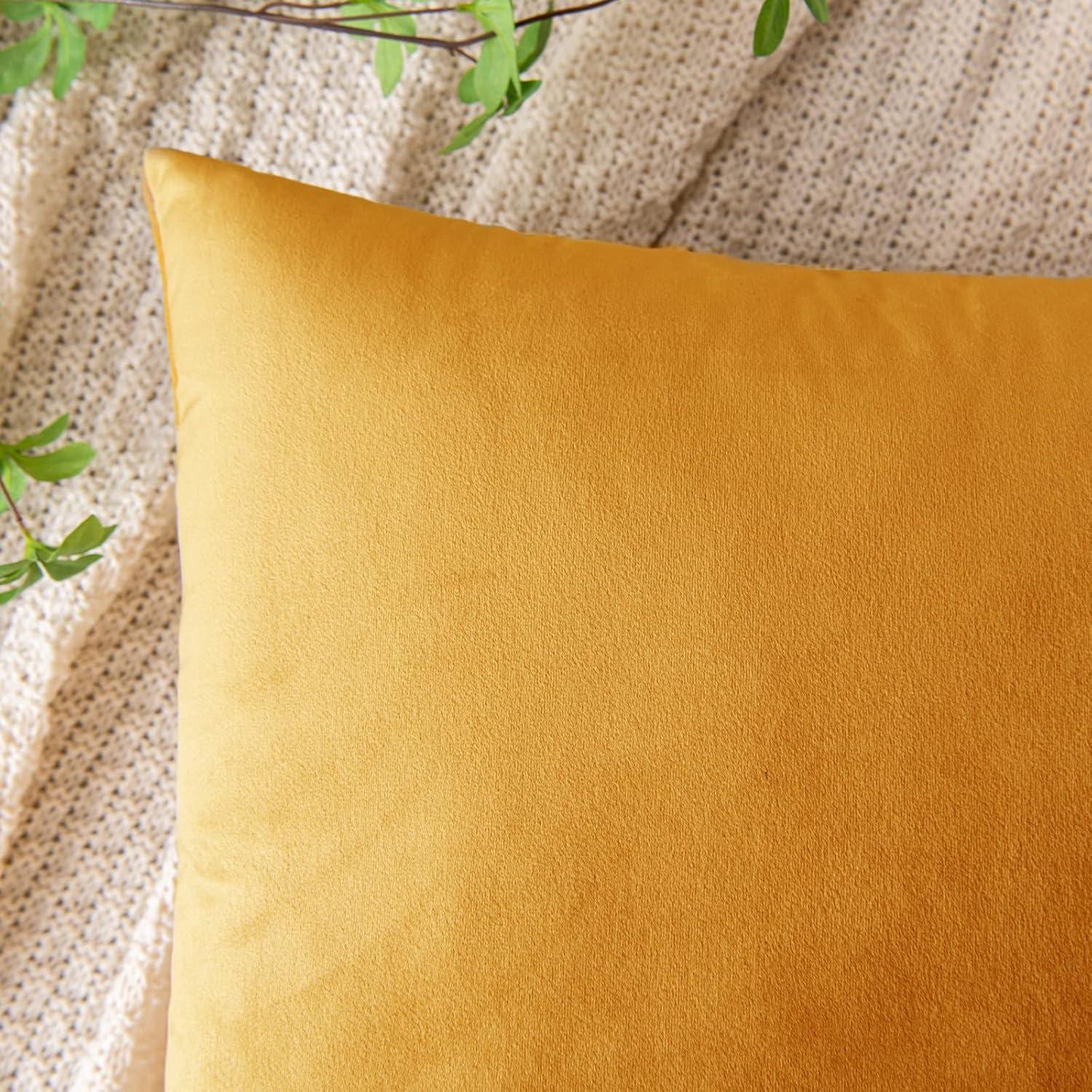 Velvet Reversible Pillow Cover