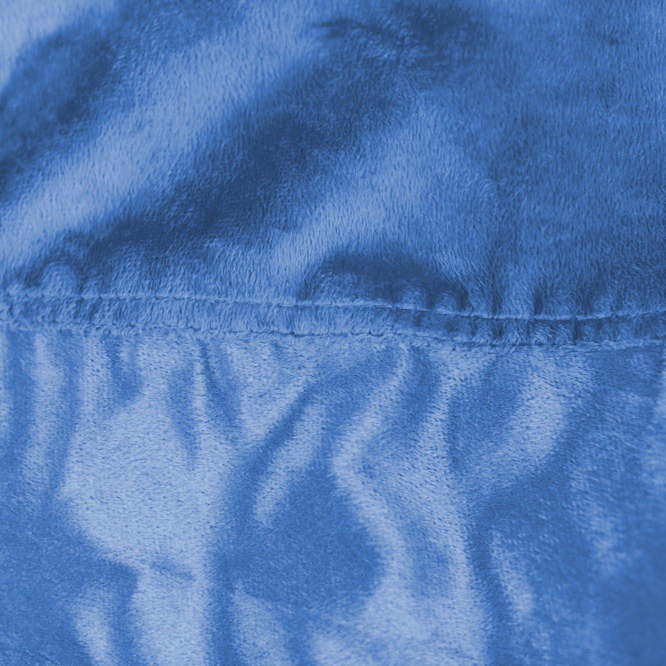Sofa Sack Bean Bag Lounger - Plush Bean Bag Sofas with Super Soft Microsuede Cover- XL Memory Foam Stuffed Lounger Chairs for Kids, Adults, Couples - Jumbo Bean Bag Chair Furniture 6 Feet - Royal Blue