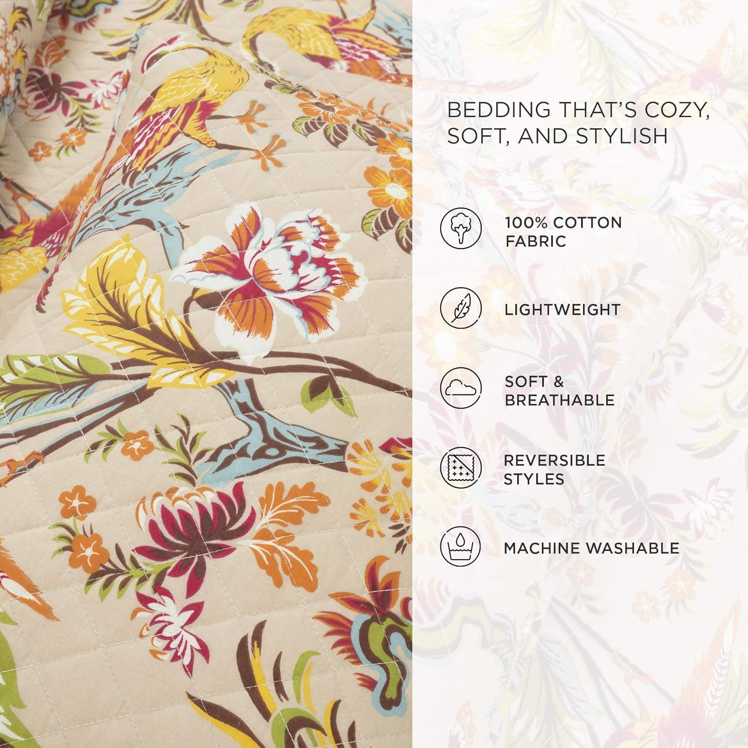 Lush Decor Dolores Reversible Quilt Set
