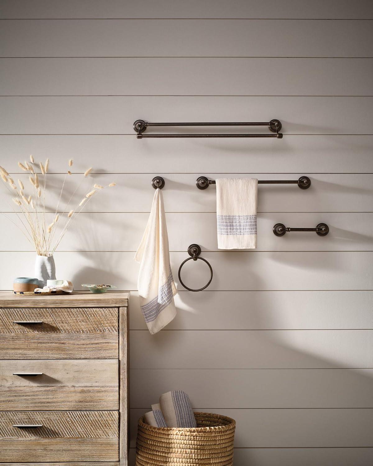 Bradshaw Double 24" Wall Mounted Towel Bar