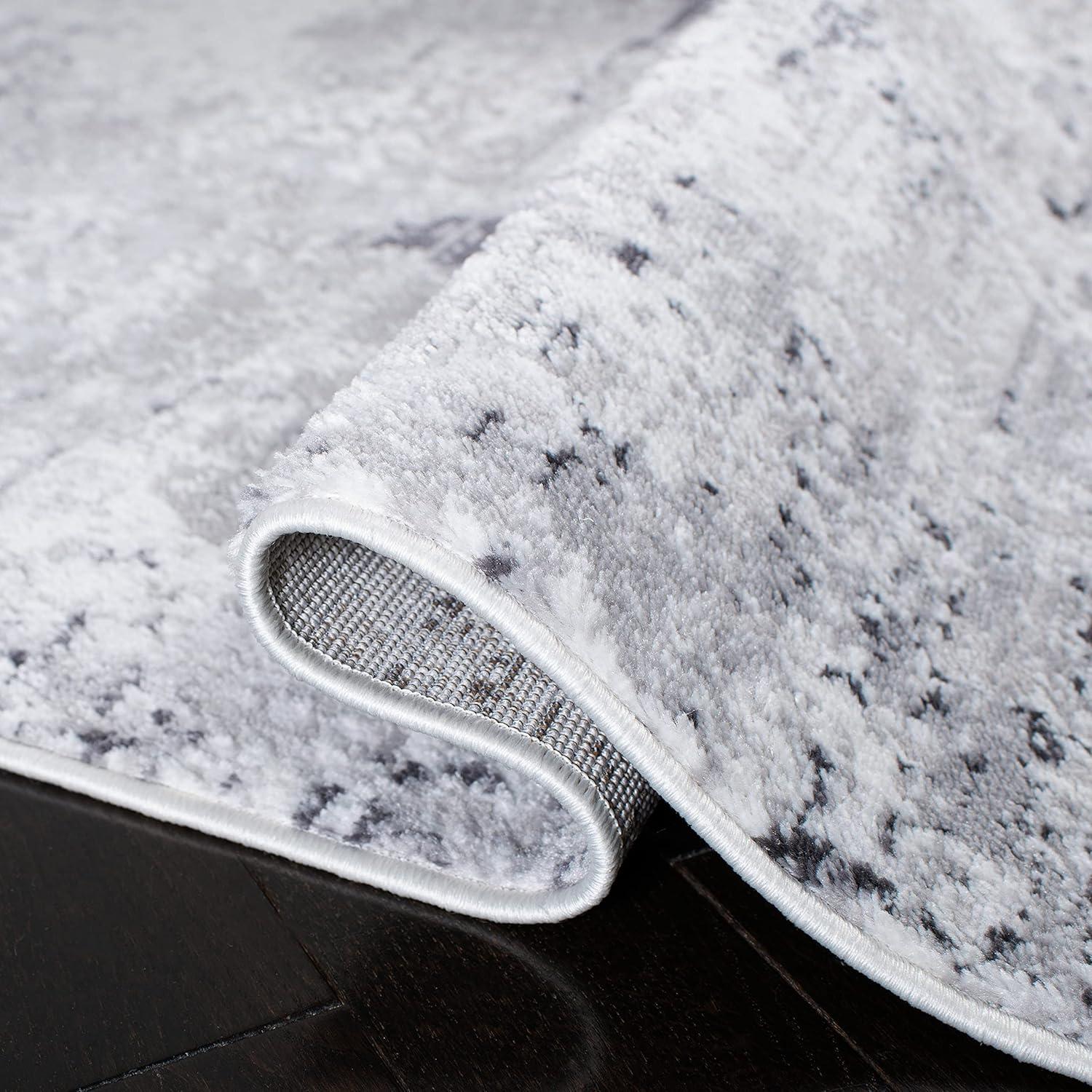 Amelia ALA705 Power Loomed Accent Rug - Grey/Ivory - 2'2"x4' - Safavieh.