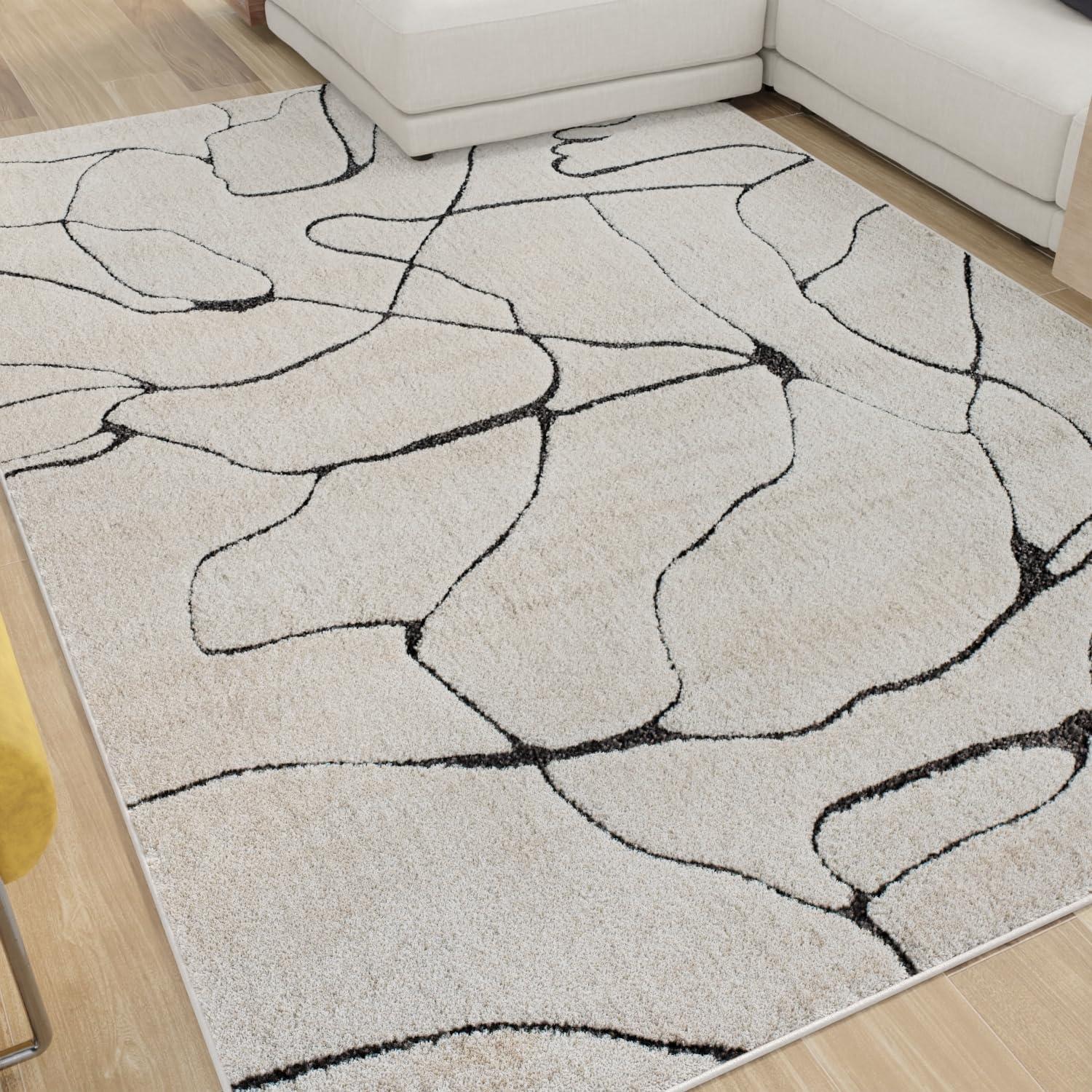 Cadence Contemporary Marble Area Rug