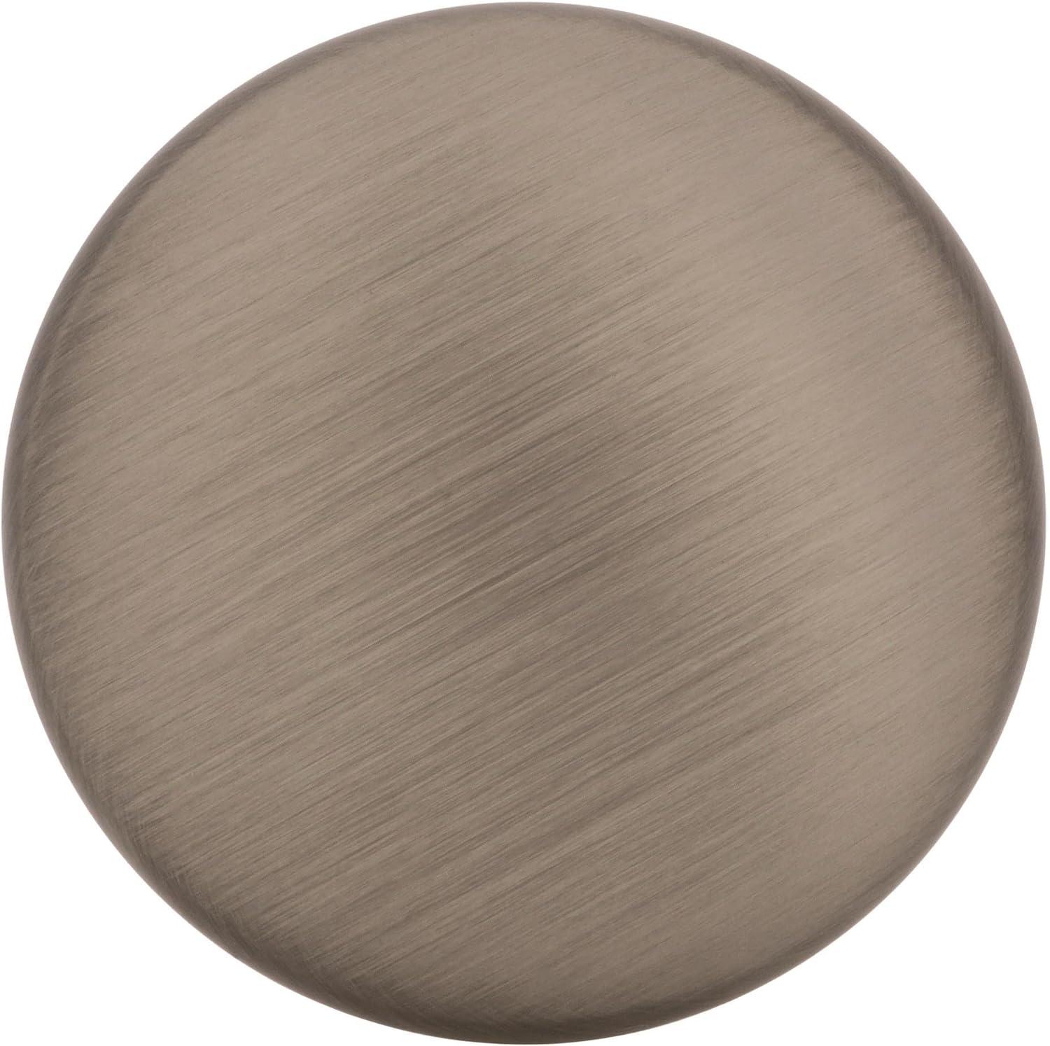 Amerock Edona 1-1/4 inch (32mm) Diameter Antique Silver Cabinet Knob