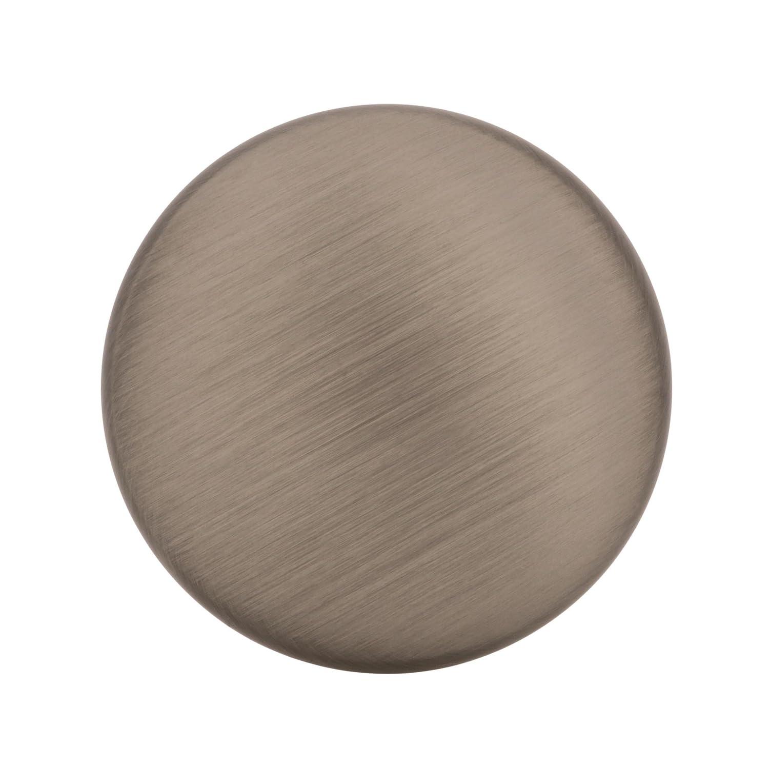 Amerock Edona 1-1/4 inch (32mm) Diameter Antique Silver Cabinet Knob
