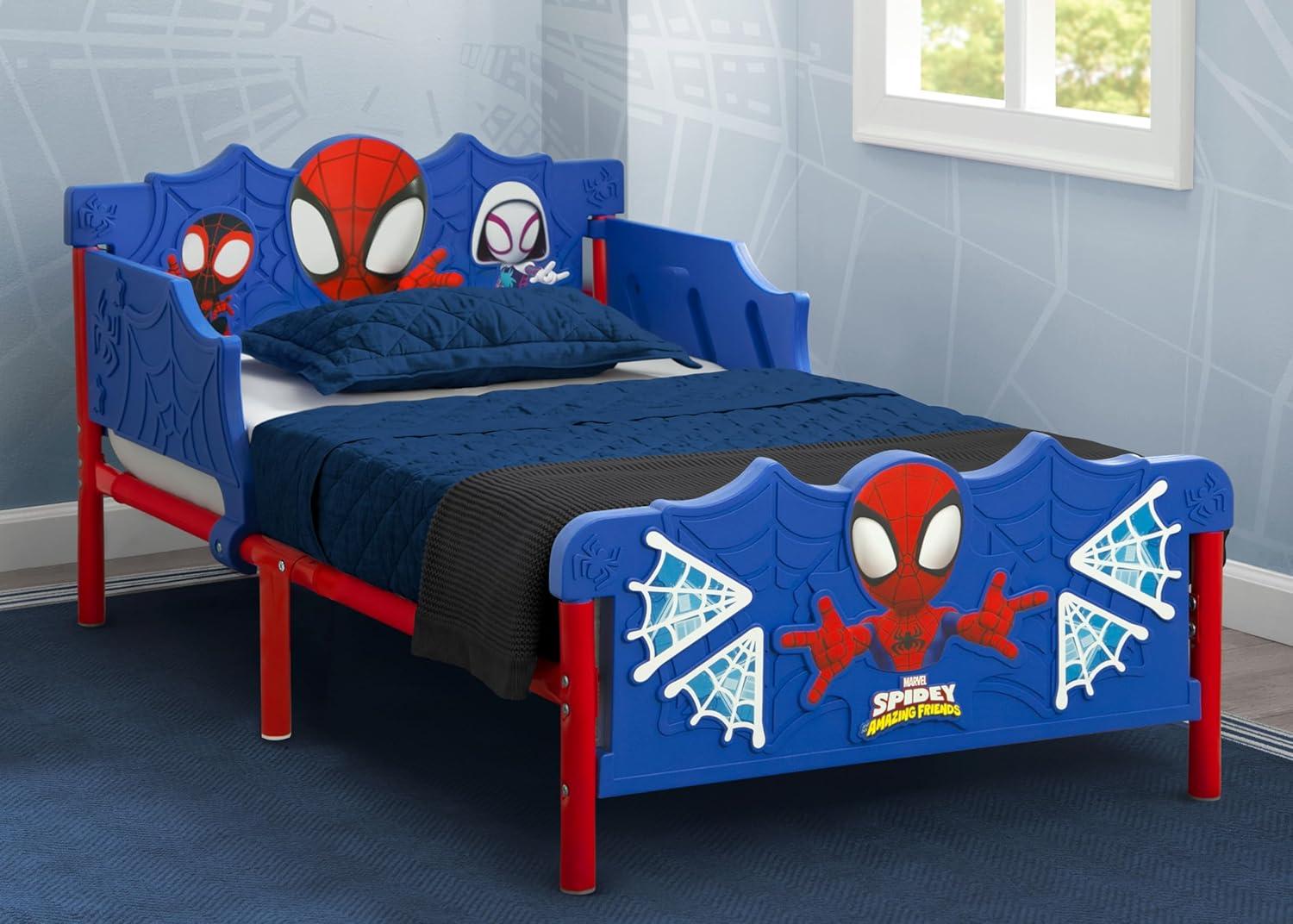 Delta Children Spidey and His Amazing Friends 3D Toddler Bed