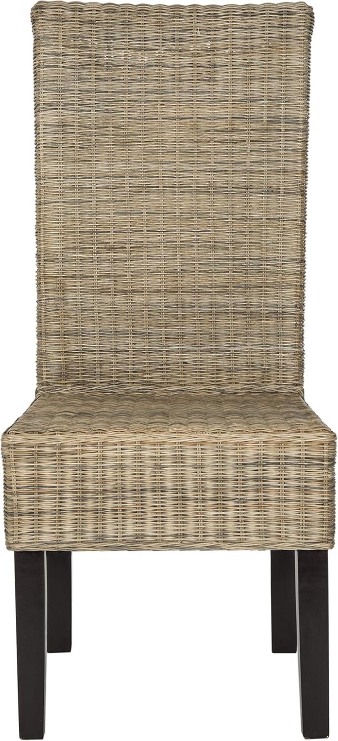 Arjun 18''H Wicker Dining Chair (Set of 2)  - Safavieh