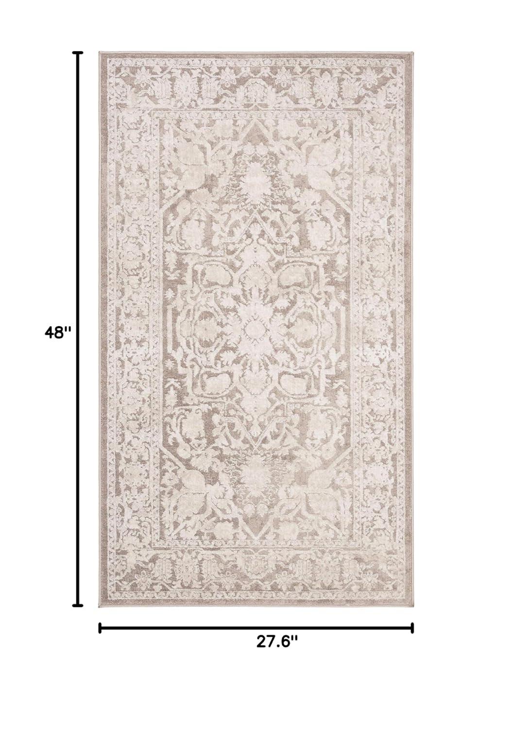 Reflection RFT665 Power Loomed Indoor Accent Rug - 2'3"x4' - Beige/Cream - Safavieh
