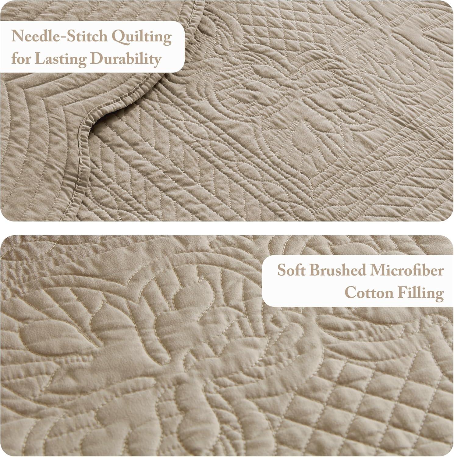 Madison Park Tuscany Scalloped Edge Quilt Set
