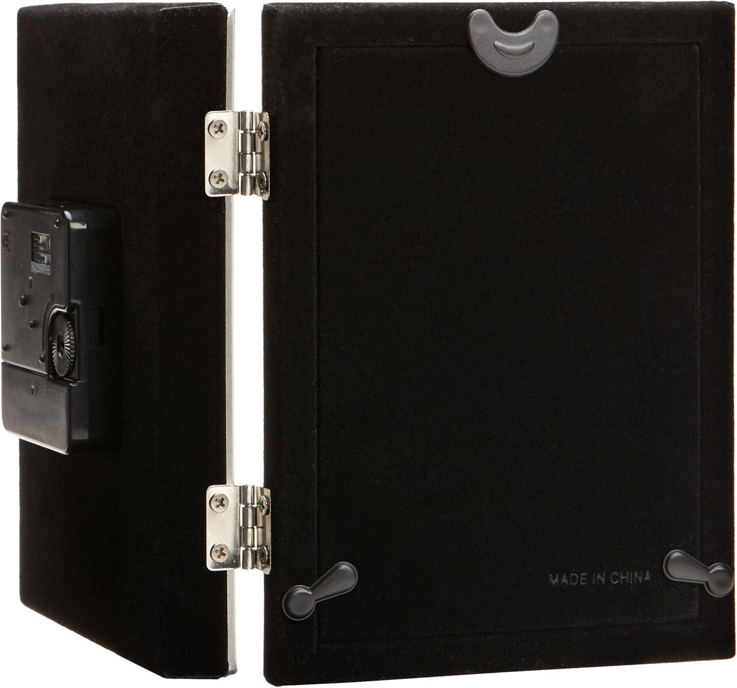 Bulova Clocks Forte II Brushed Aluminum Picture Frame Clock