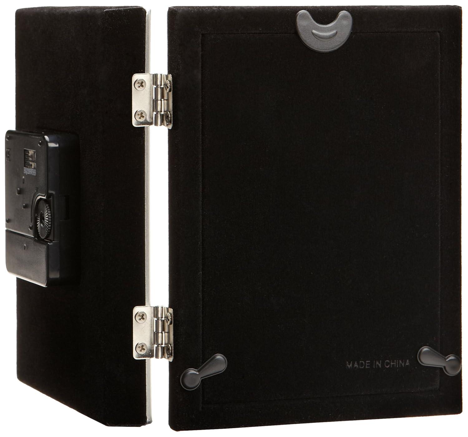 Bulova Clocks Forte II Brushed Aluminum Picture Frame Clock