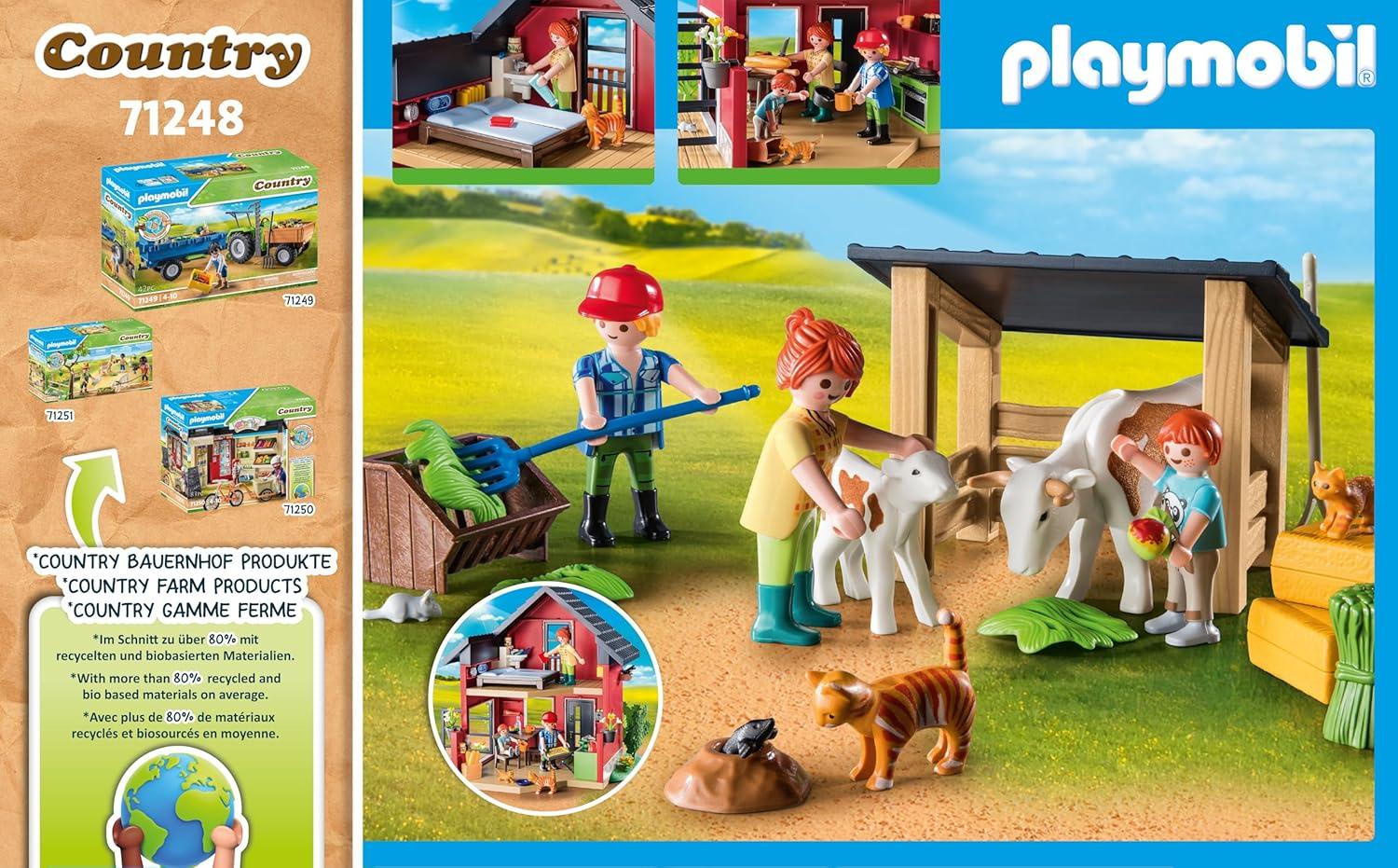 Playmobil Country - Farmhouse w/ Outdoor Area
