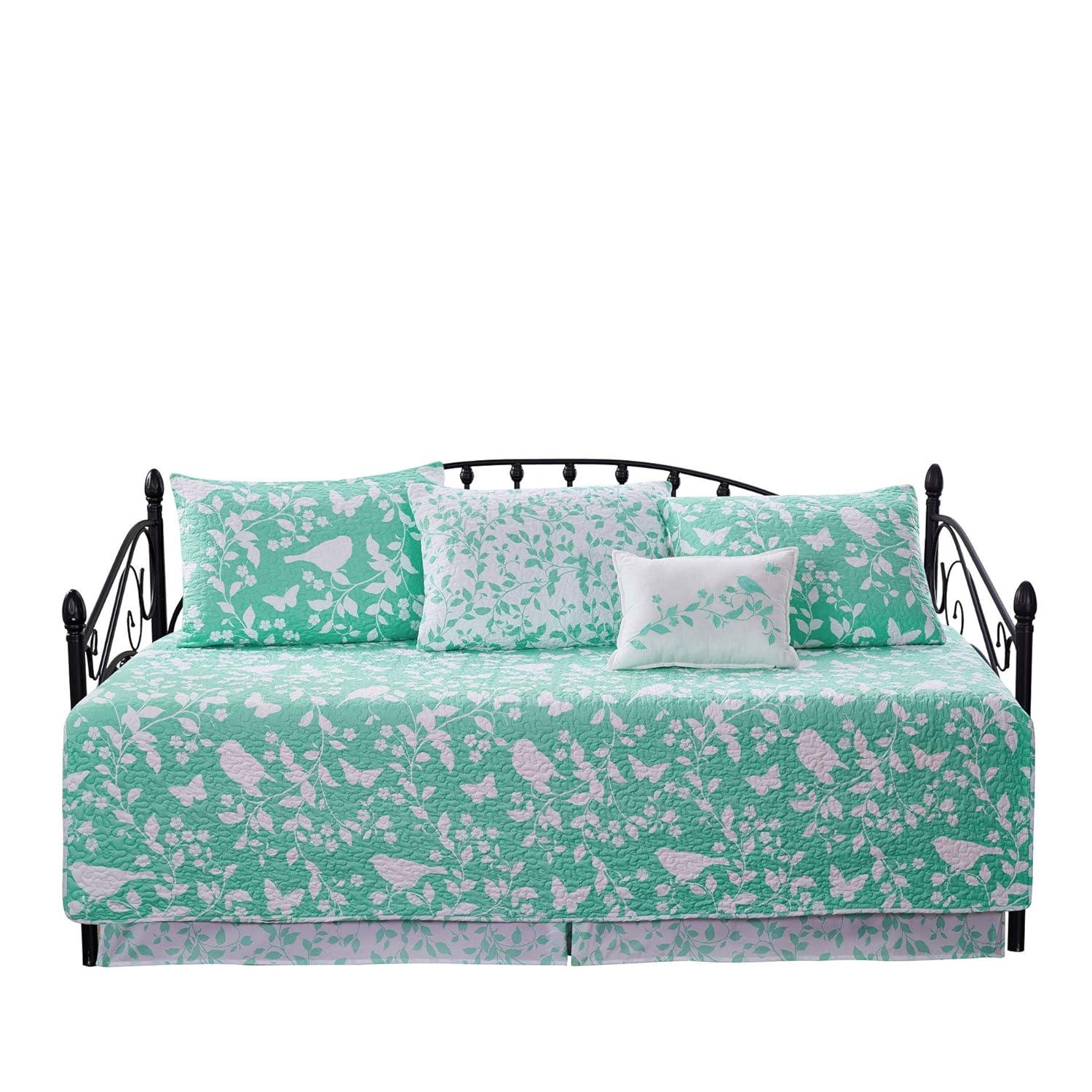 Home Soft Things 6 Piece Birdsong Daybed Bedspread Set