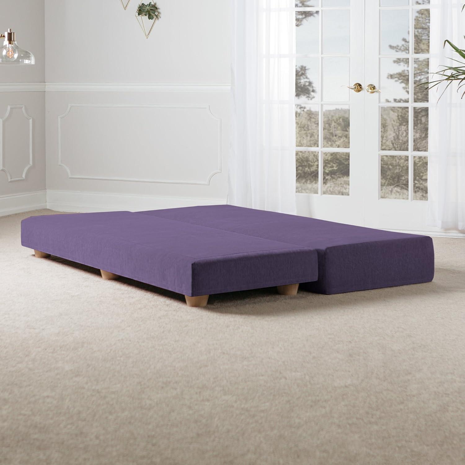 Jaxx Alon Daybed / Fold-Out Queen-Size Mattress - Premium Chenille, Plum