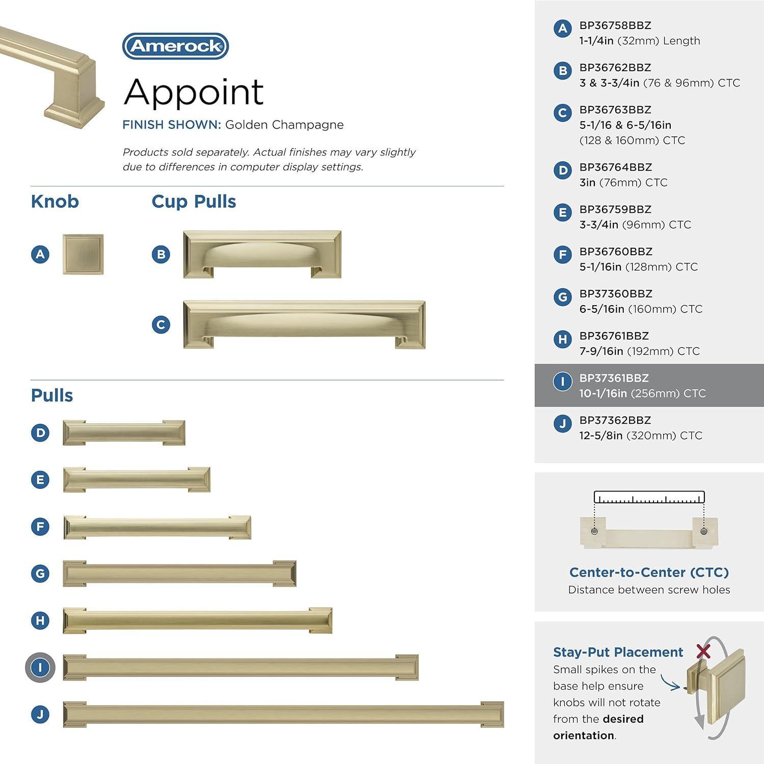 Amerock Appoint Cabinet or Drawer Pull