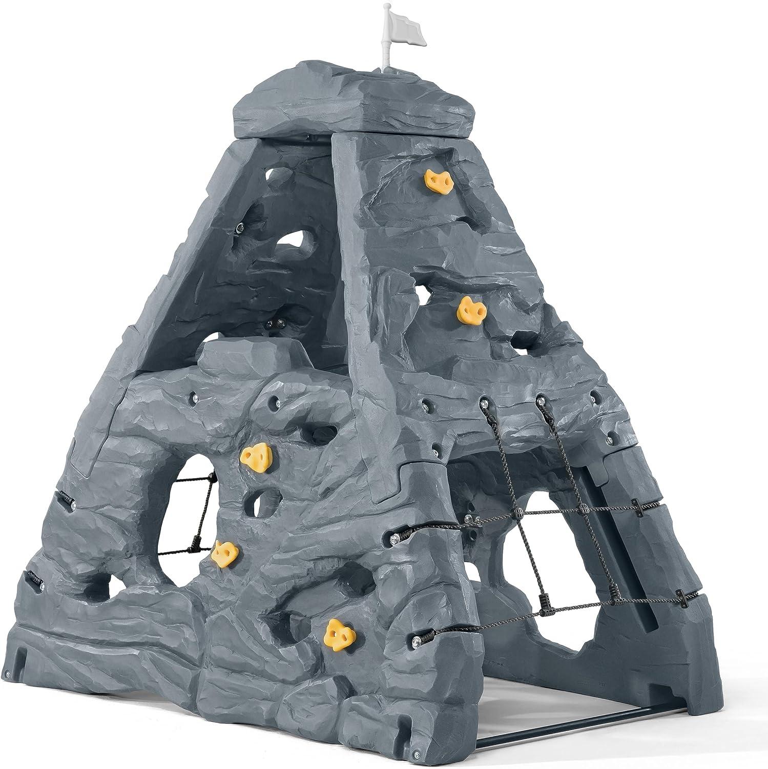 Step2 Skyward Summit Rock Climbing Wall, Grey