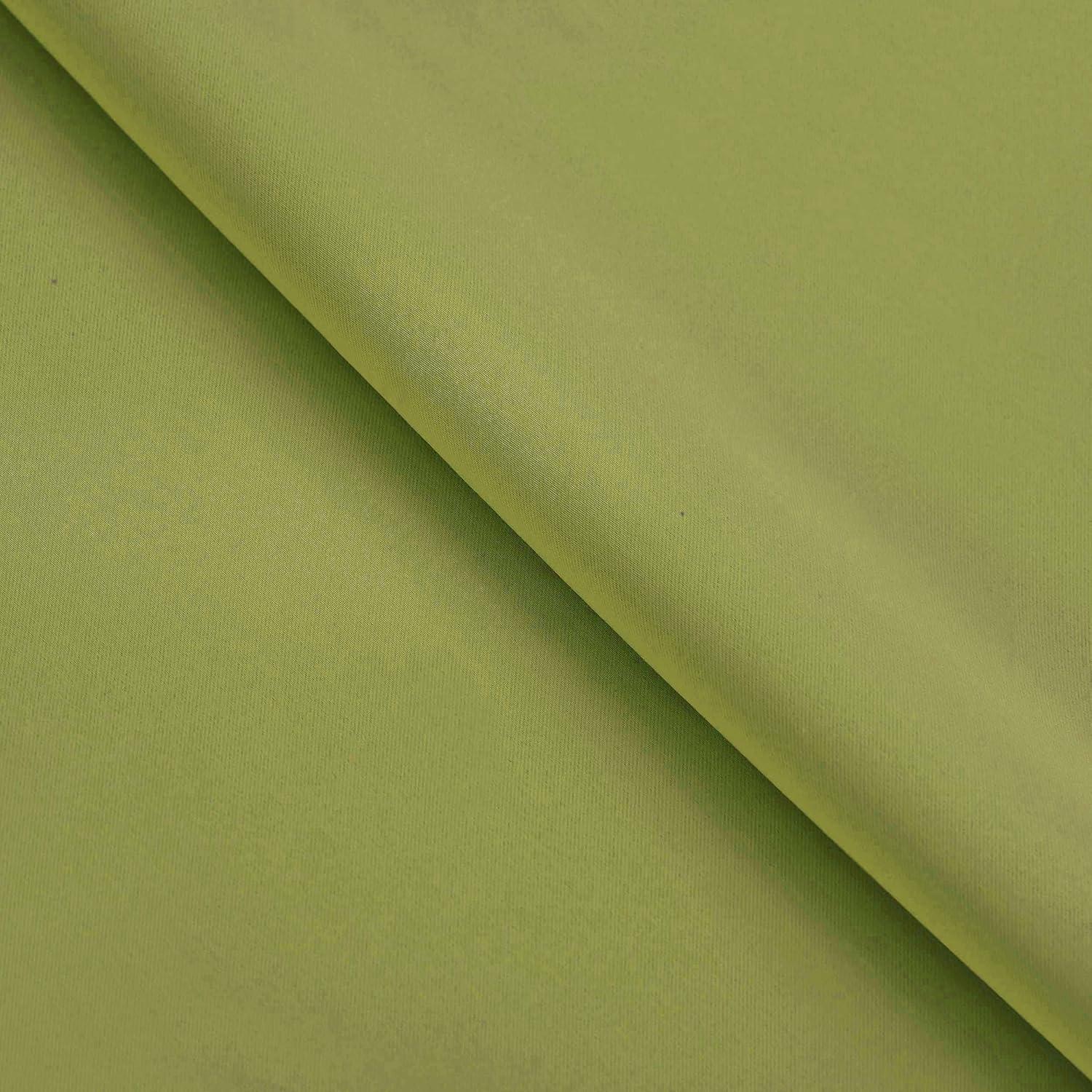 Classic Modern Solid Room Darkening Semi-Blackout Curtains, Grommets, Set of 2, 52"x63", Sage - Blue Nile Mills