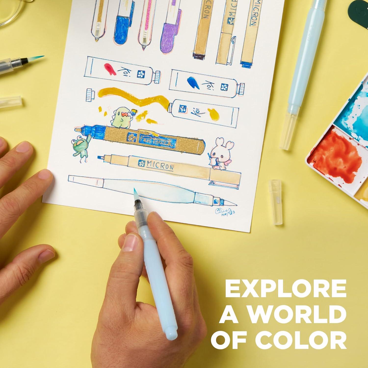 Sakura Koi Watercolors Studio Sketch Box Set, 60-Colors