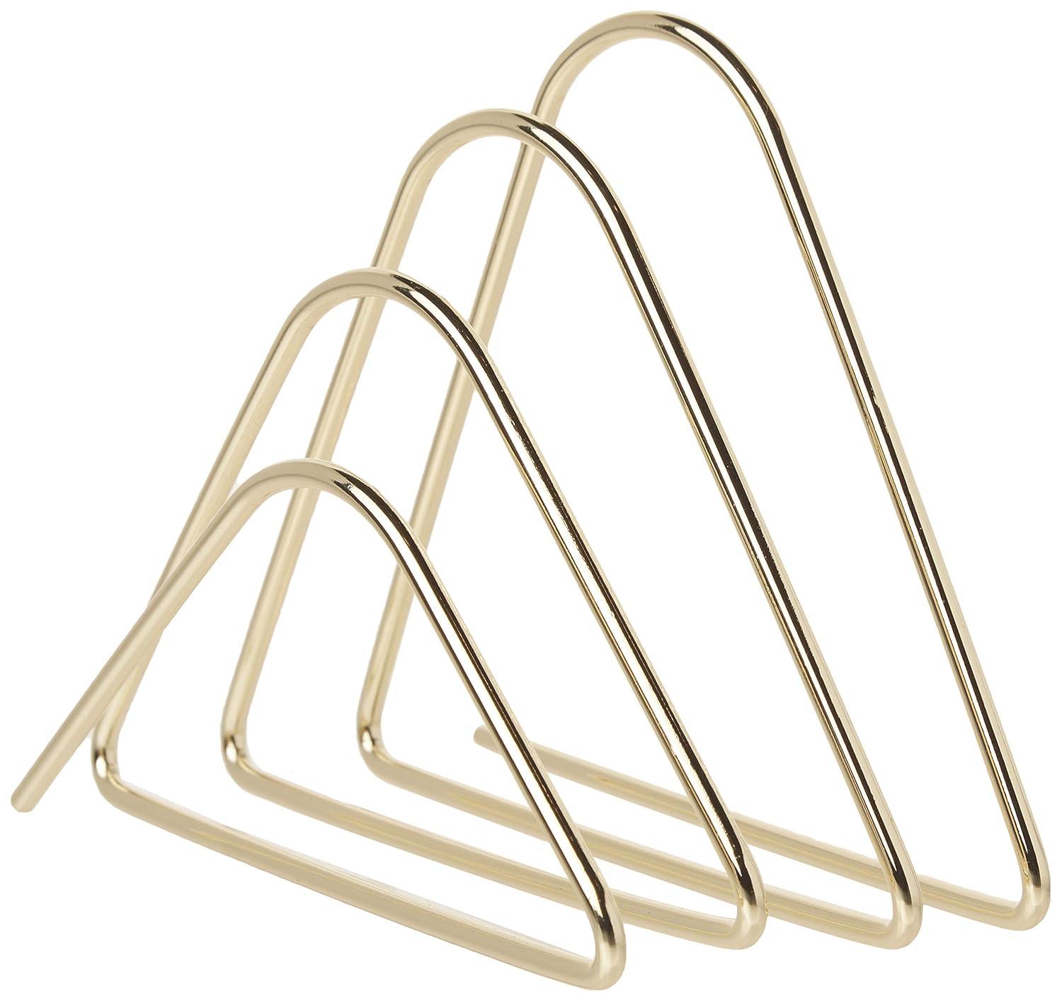 U Brands Clasificador de Letras de Escritorio Alambre de Metal, Dorado