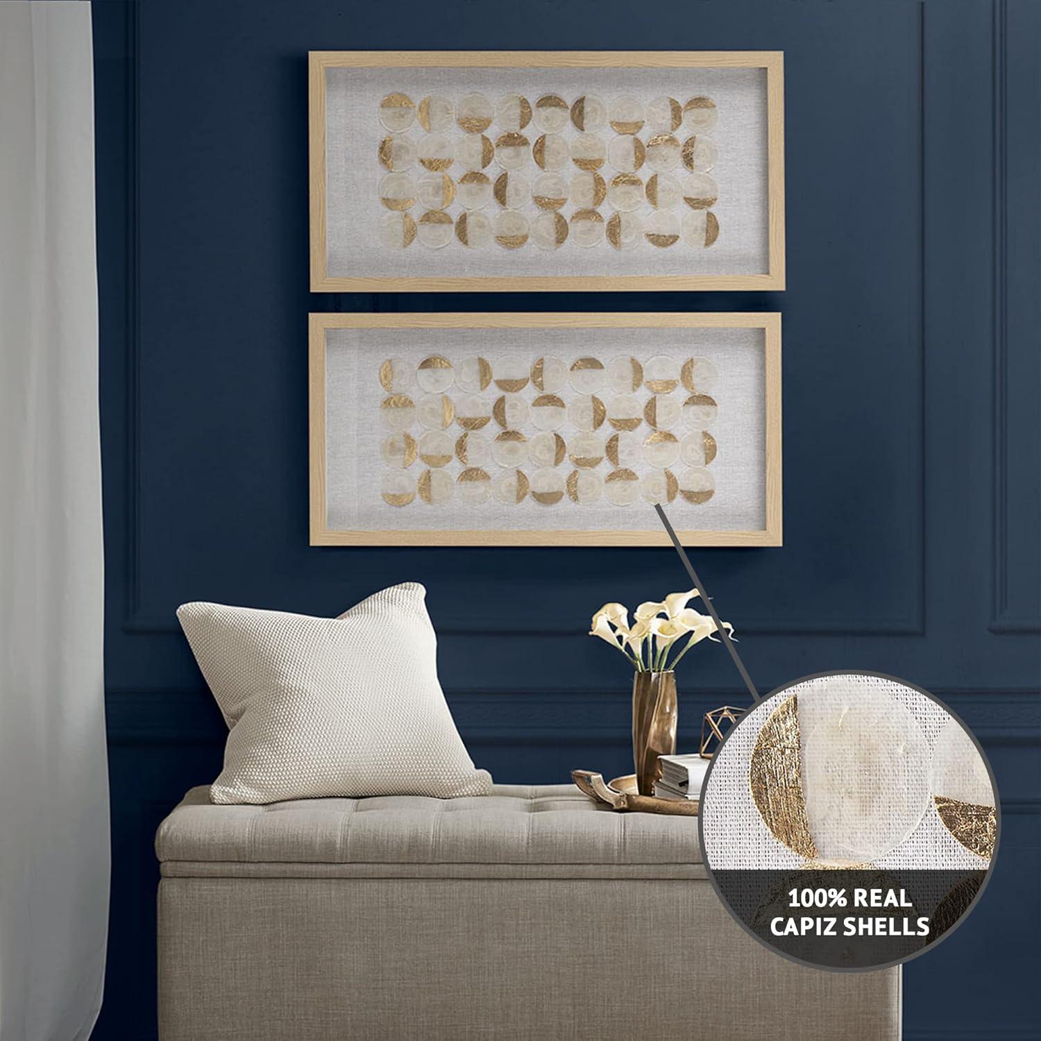 Exton Geo Carved Wall Wood Panel: Overlapping Design, MDF & Fir - Madison Park