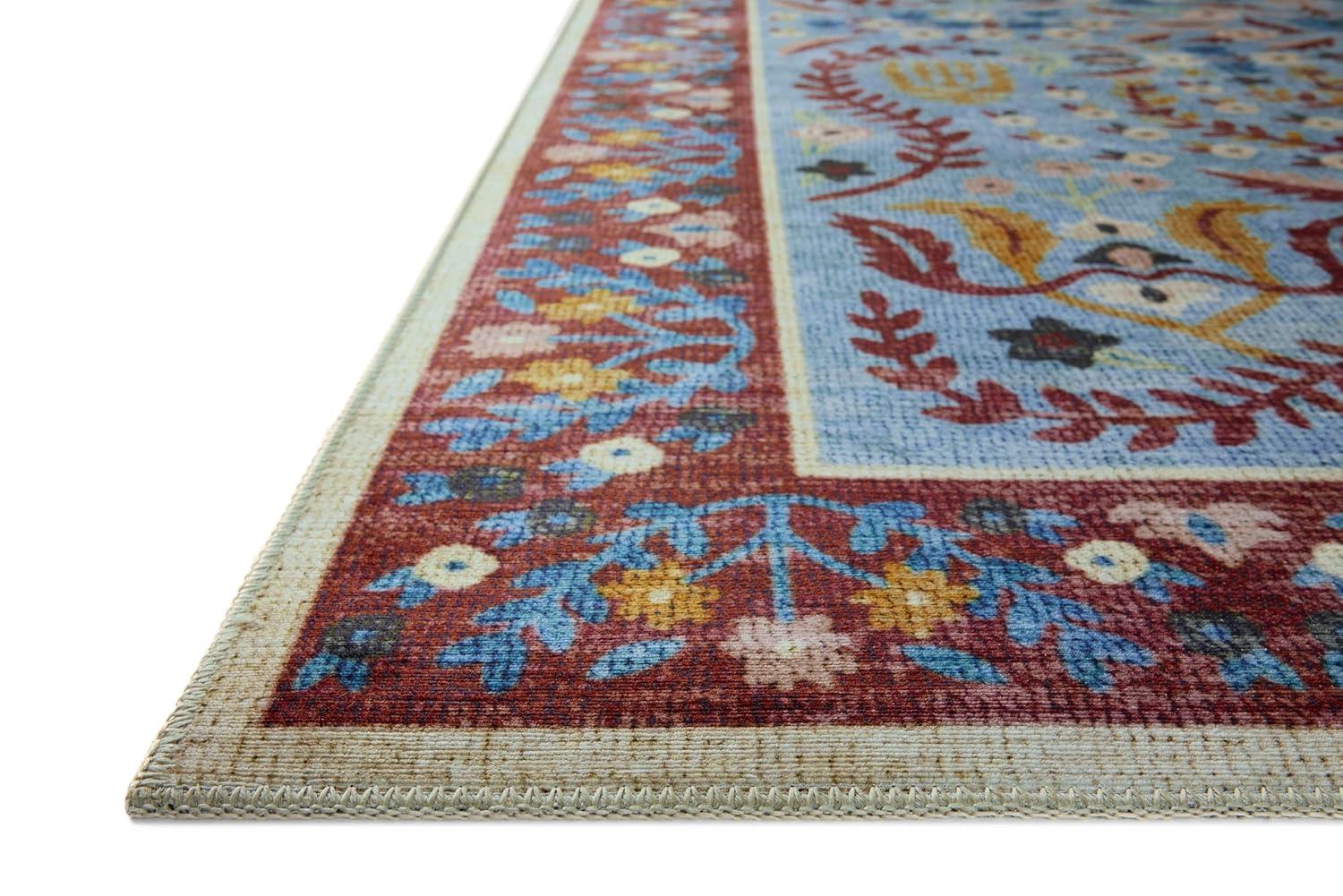 Rifle Paper Co. x Loloi Canopy Red / Blue Area Rug