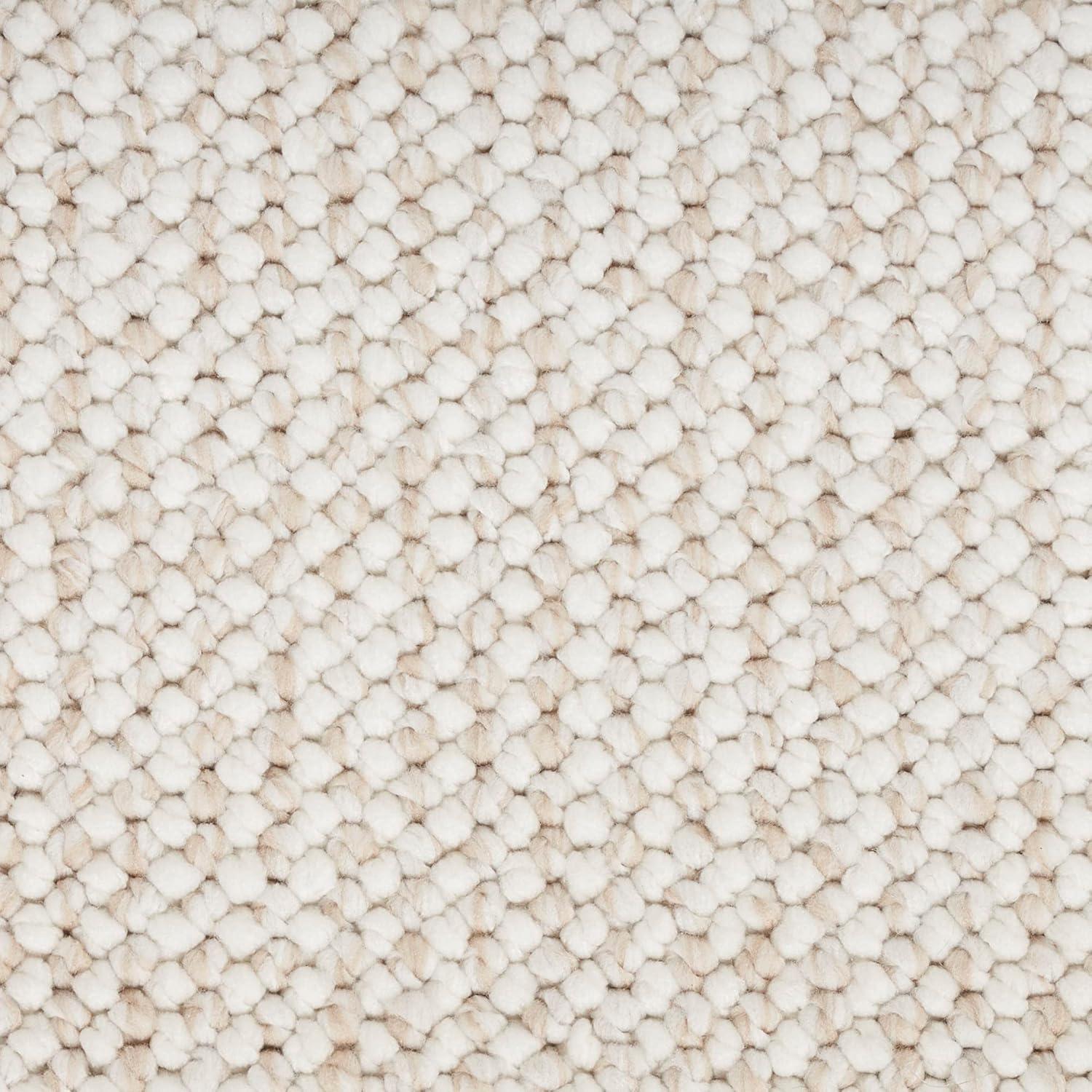 Nourison Textured Home Modern Indoor Rug Ivory Beige 9' x 12'