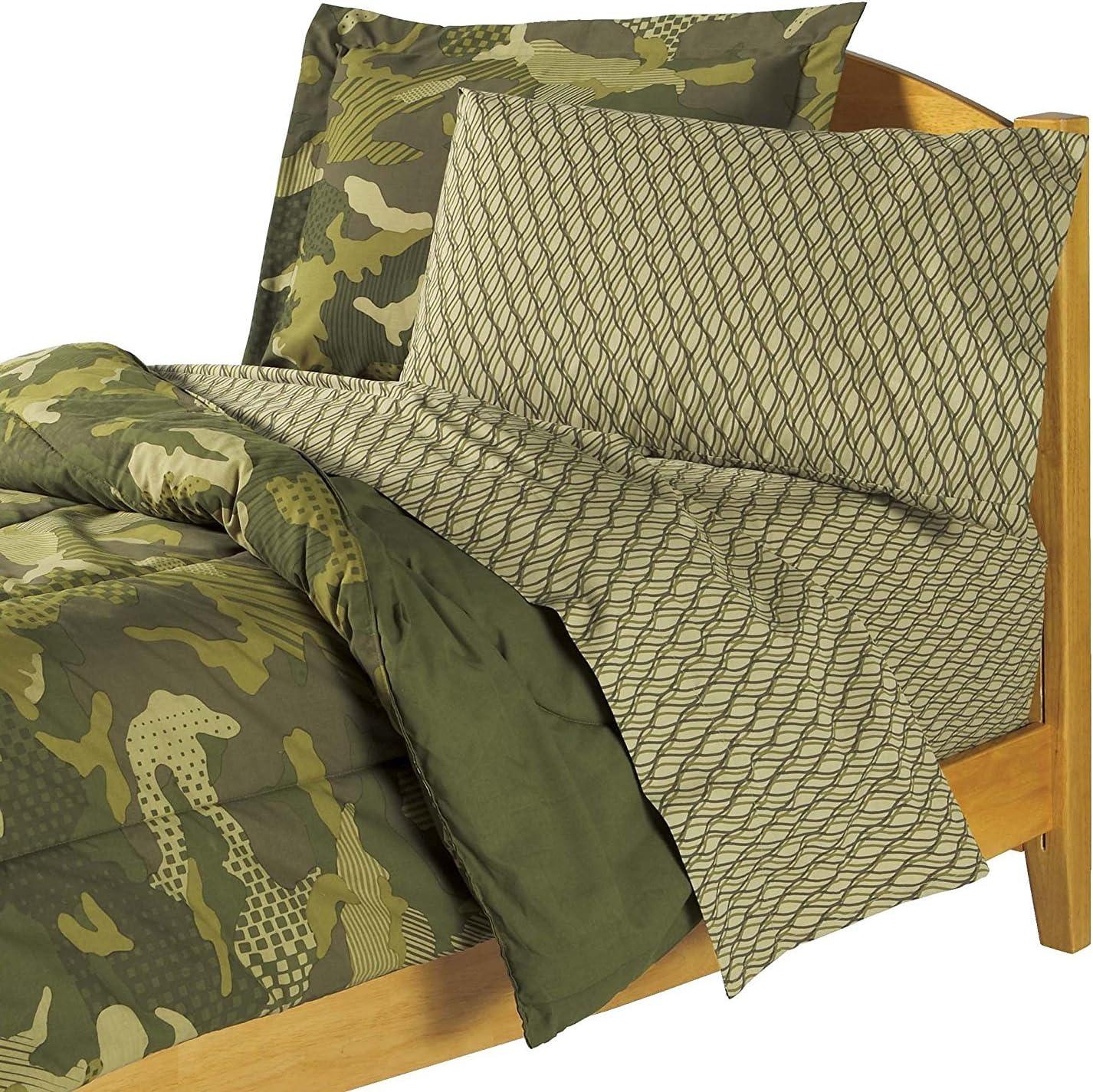 Dream Factory Geo Camo Comforter Set